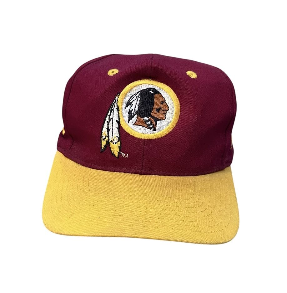 NFL × Vintage VINTAGE Washington Redskins AOP Snapback Hat Size ONE SIZE - 2 Thumbnail