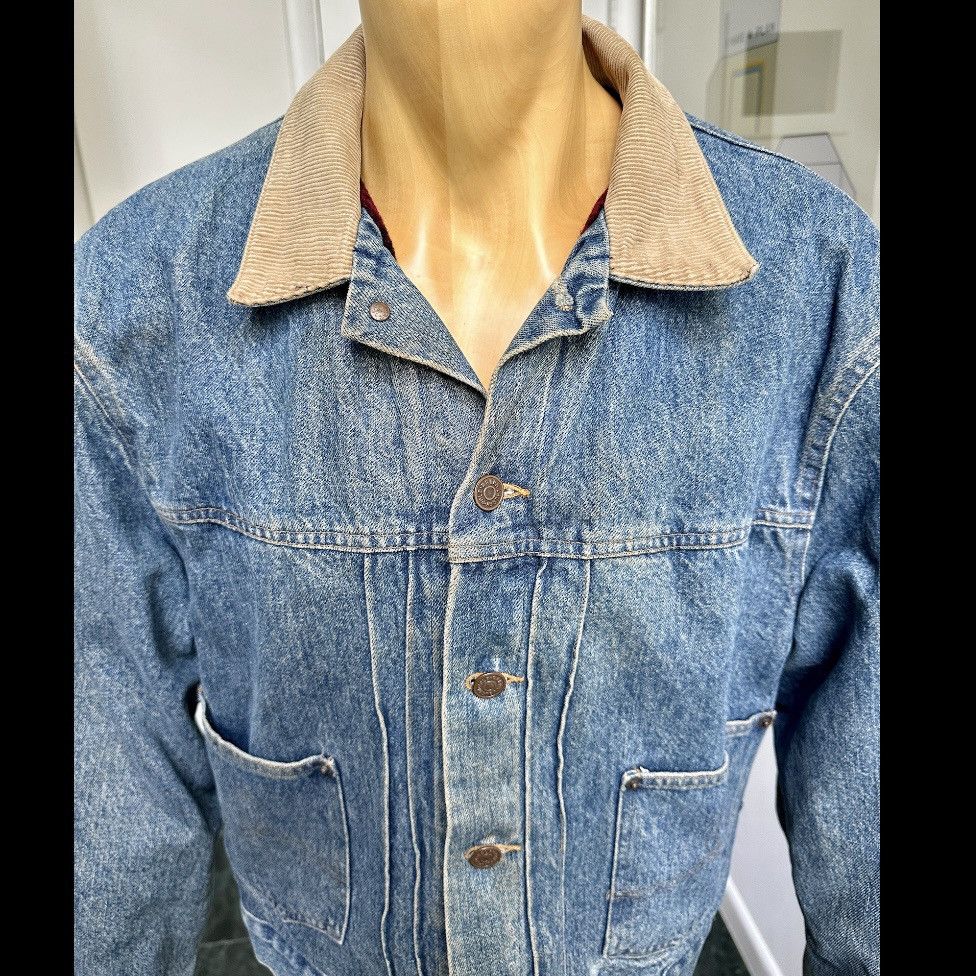 Polo Ralph Lauren VINTAGE POLO WESTERN RALPH LAUREN DENIM JACKET WOOL LINING Size US L / EU 52-54 / 3 - 2 Thumbnail
