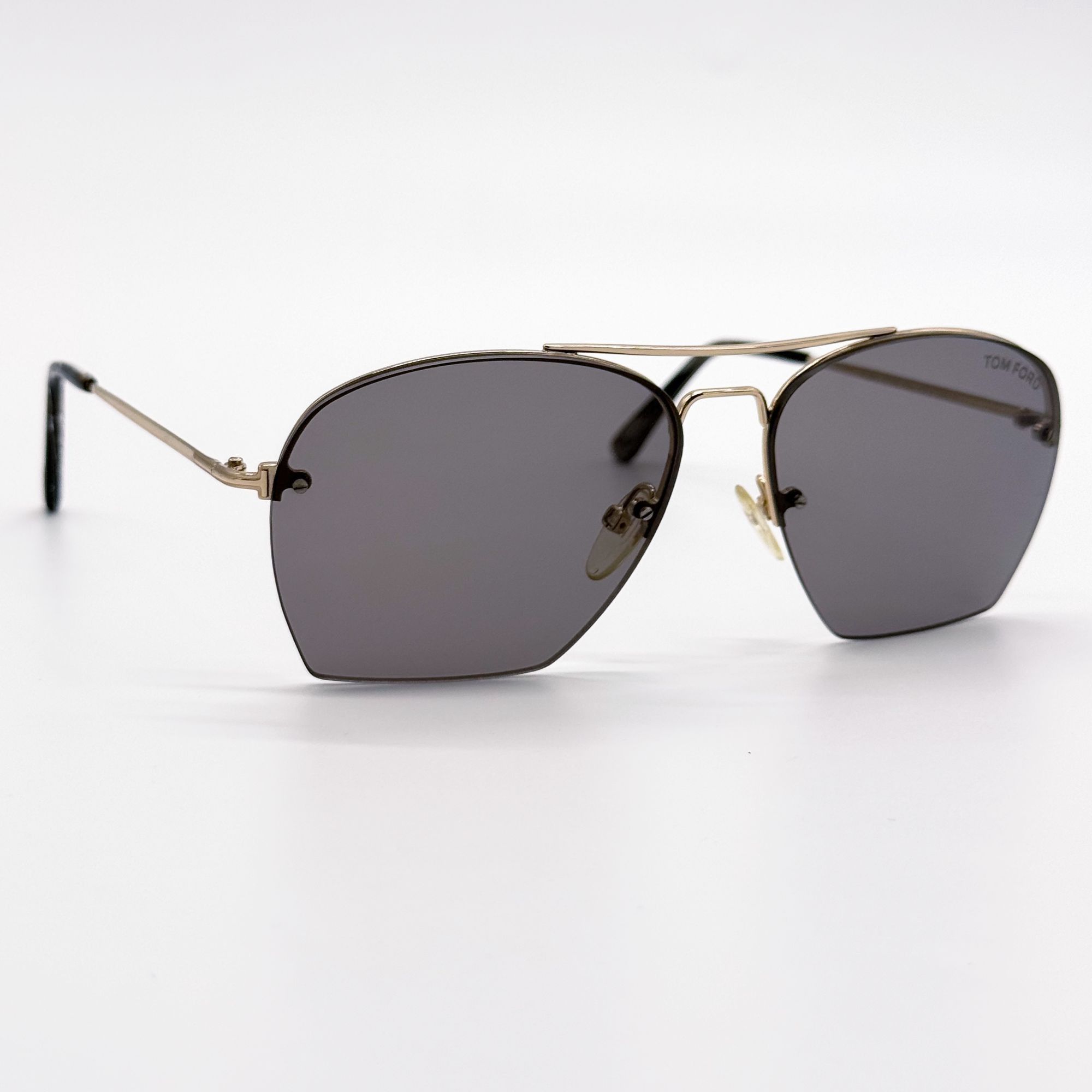 Tom Ford NEW TOM FORD WHELAN SUNGLASSES TF505 28E AVIATOR GOLD FY0505 Size ONE SIZE - 5 Thumbnail