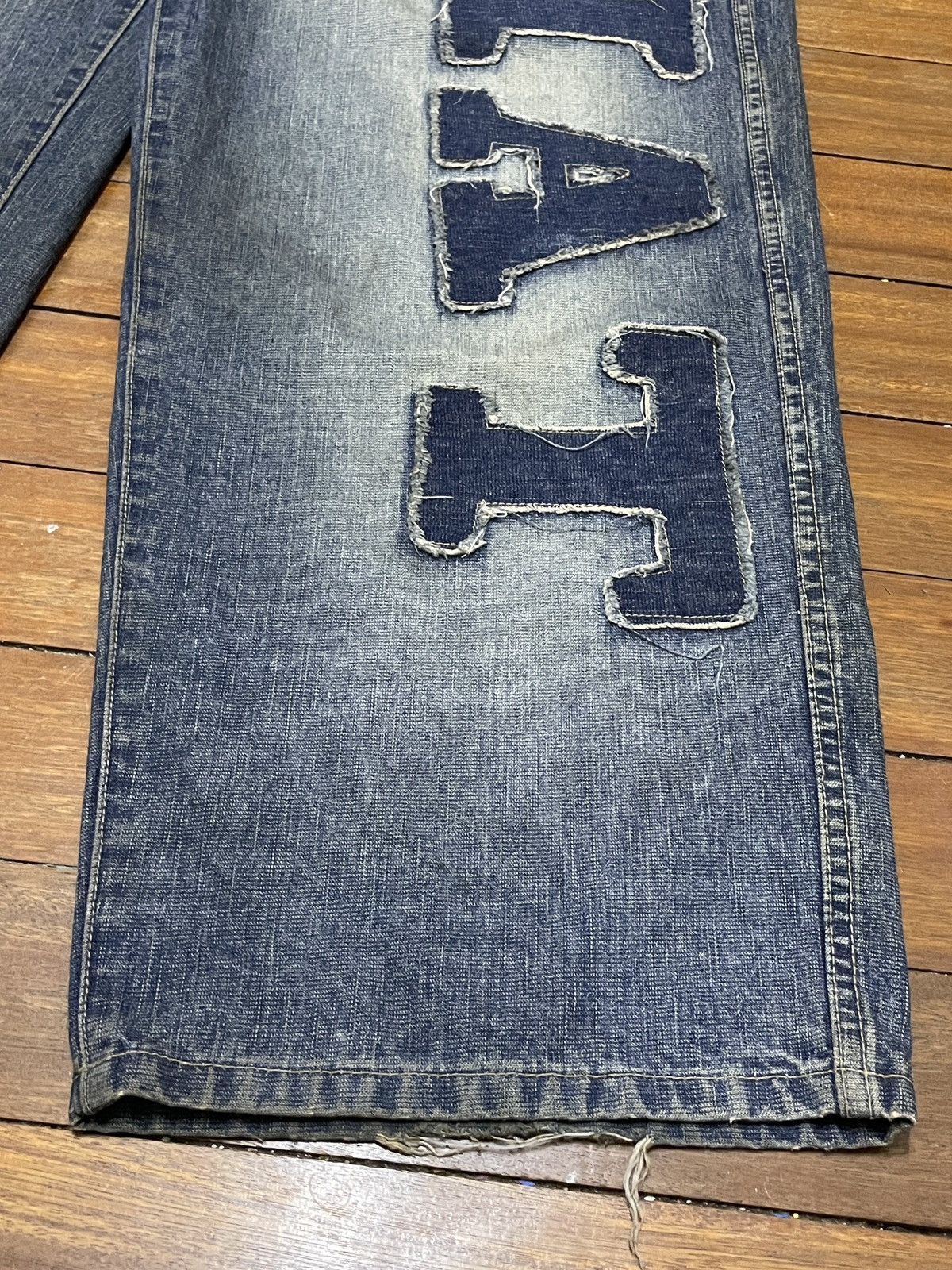 Phat Farm × Vintage Very Rare Vintage Phat Farm Oversized Baggy Jeans 2000s Size US 40 / EU 56 - 6 Thumbnail
