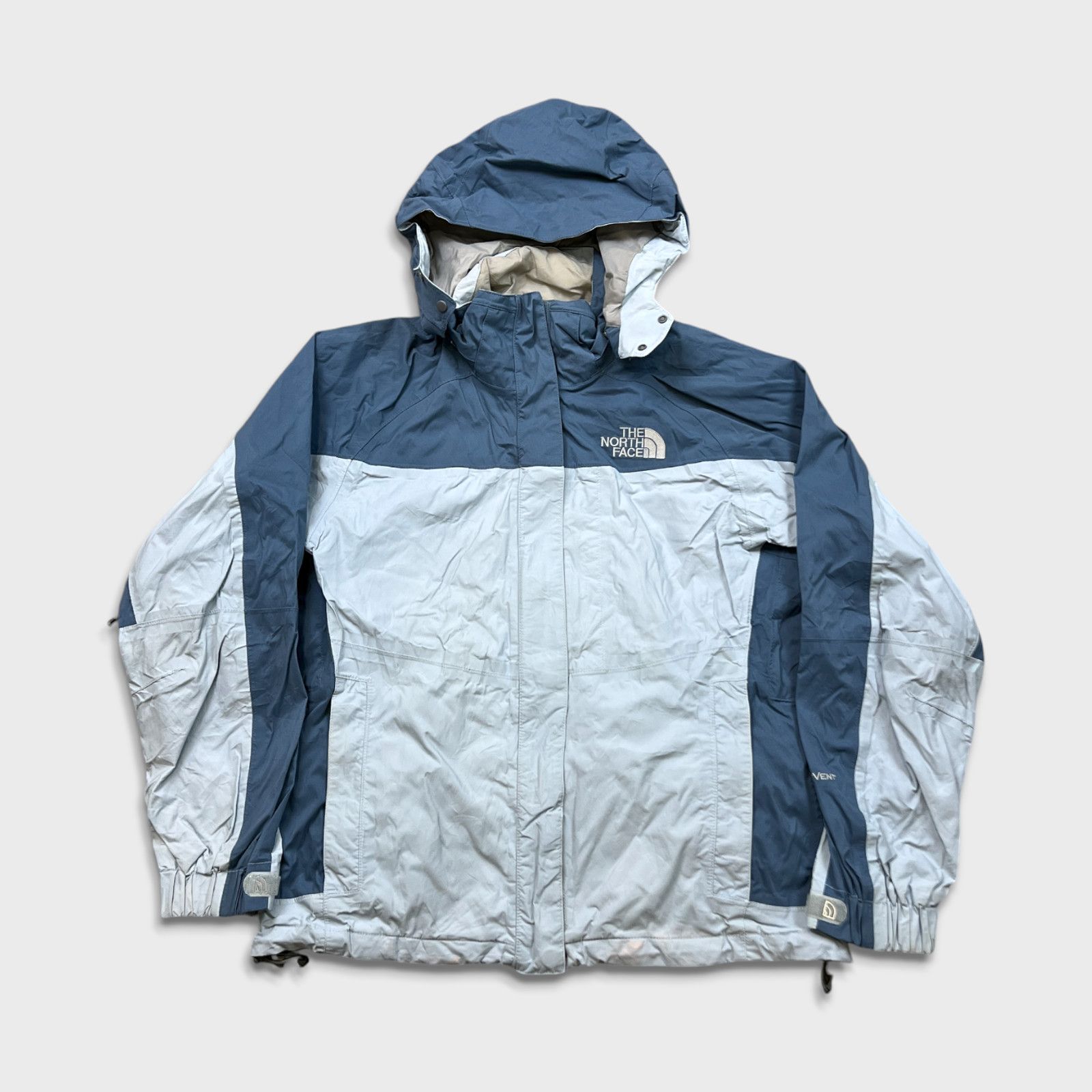 The North Face × Vintage The North Face Jacket Small Hyvent Full Zip Windbreaker Coat Size S / US 4 / IT 40 - 1 Thumbnail