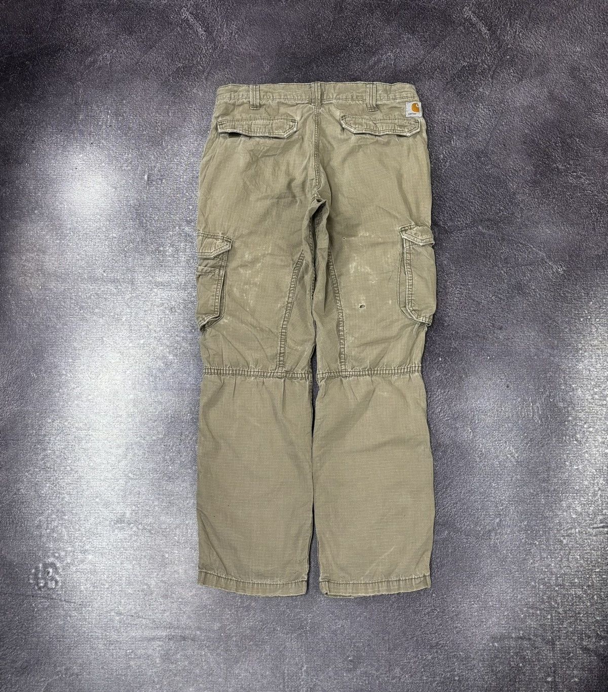 Carhartt Vintage Carhartt Y2K Relaxed Fit Utility Hype Cargo Pants Size US 33 - 1 Thumbnail