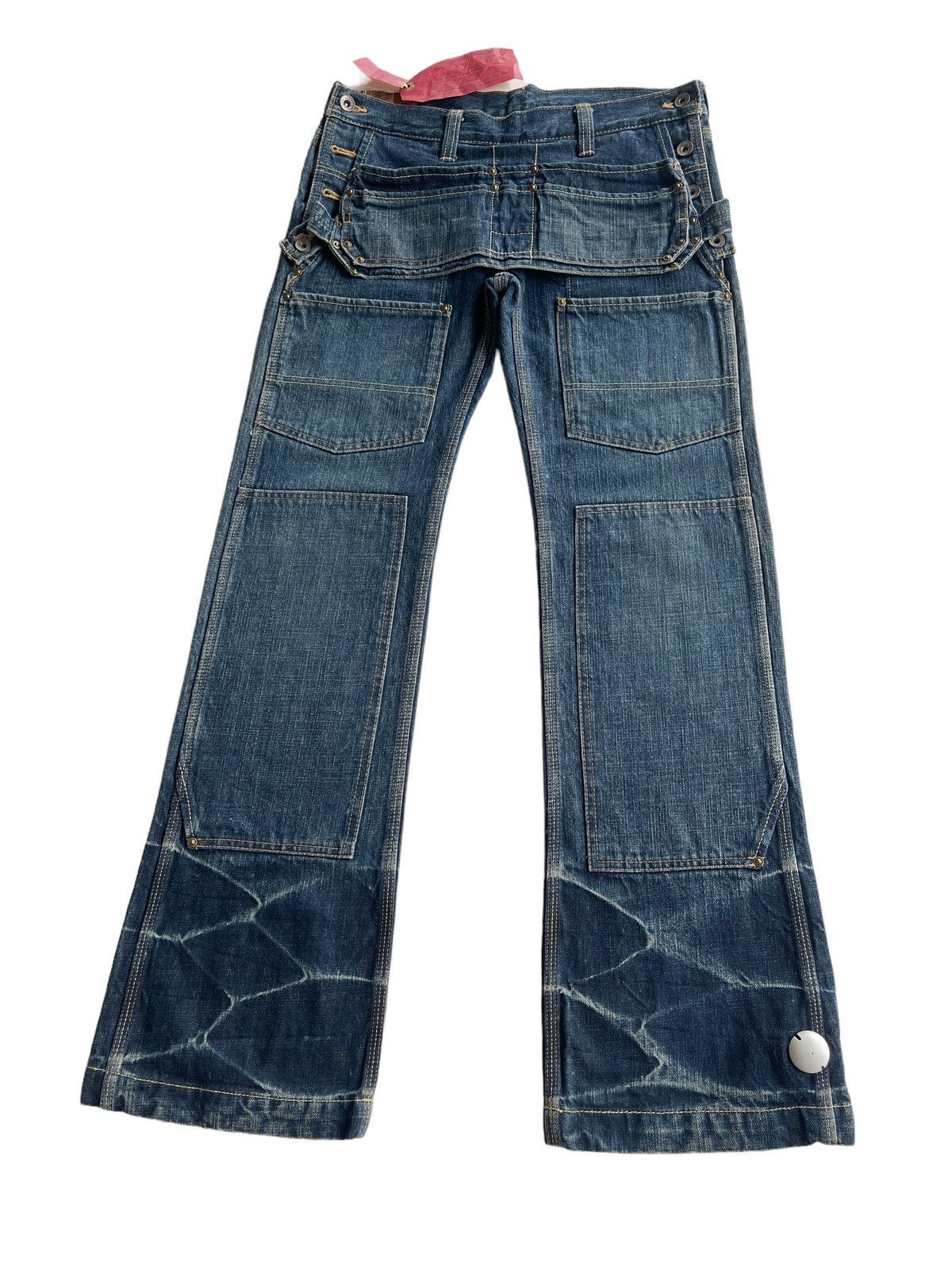 BRANCH DEPT❗️Double Waist Flare Multipocket Union Made Jeans