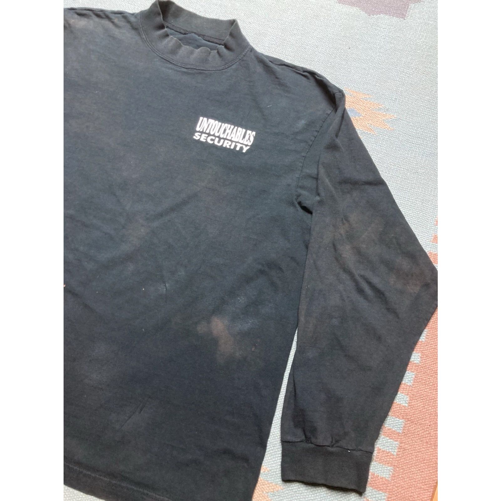 Vintage VINTAGE long sleeve t shirt Untouchables Security Ska Punk Band Ramones XXL Shirt Men Black 2XL Size US XXL / EU 58 / 5 - 7 Thumbnail