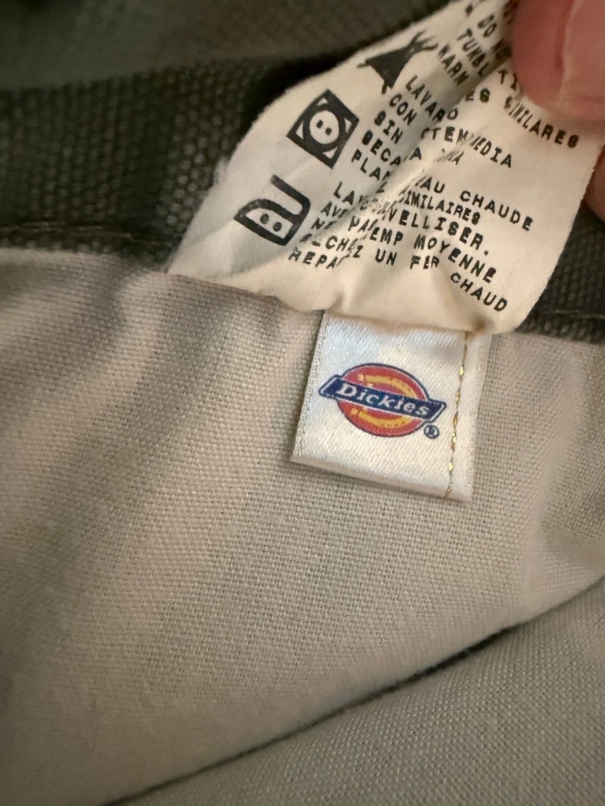 Dickies Dickies Mens 38x34 Relaxed Fit Work Pants Green Cotton Util Size US 38 / EU 54 - 5 Thumbnail