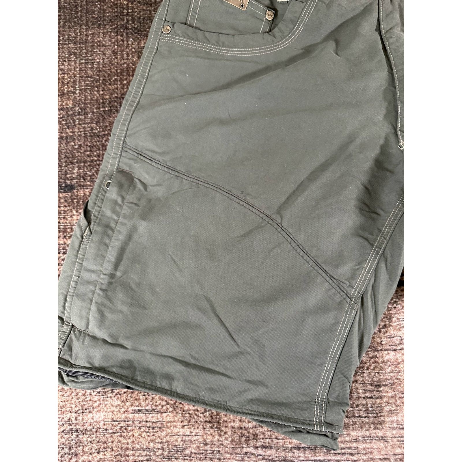 Kuhl Kuhl Men's Pants Liberator Convertible Green Stealth 30x30 Size US 30 / EU 46 - 4 Thumbnail