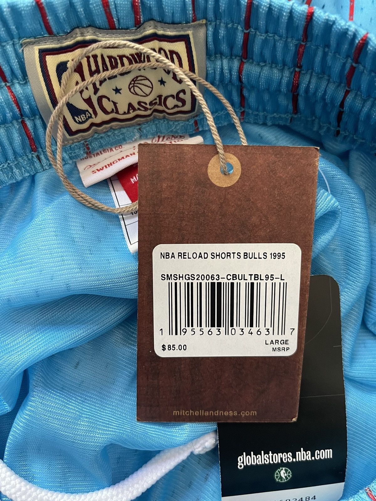 Mitchell & Ness Chicago Bulls Hardwood Classic Reload Swingman Shorts Size US 36 / EU 52 - 8 Thumbnail