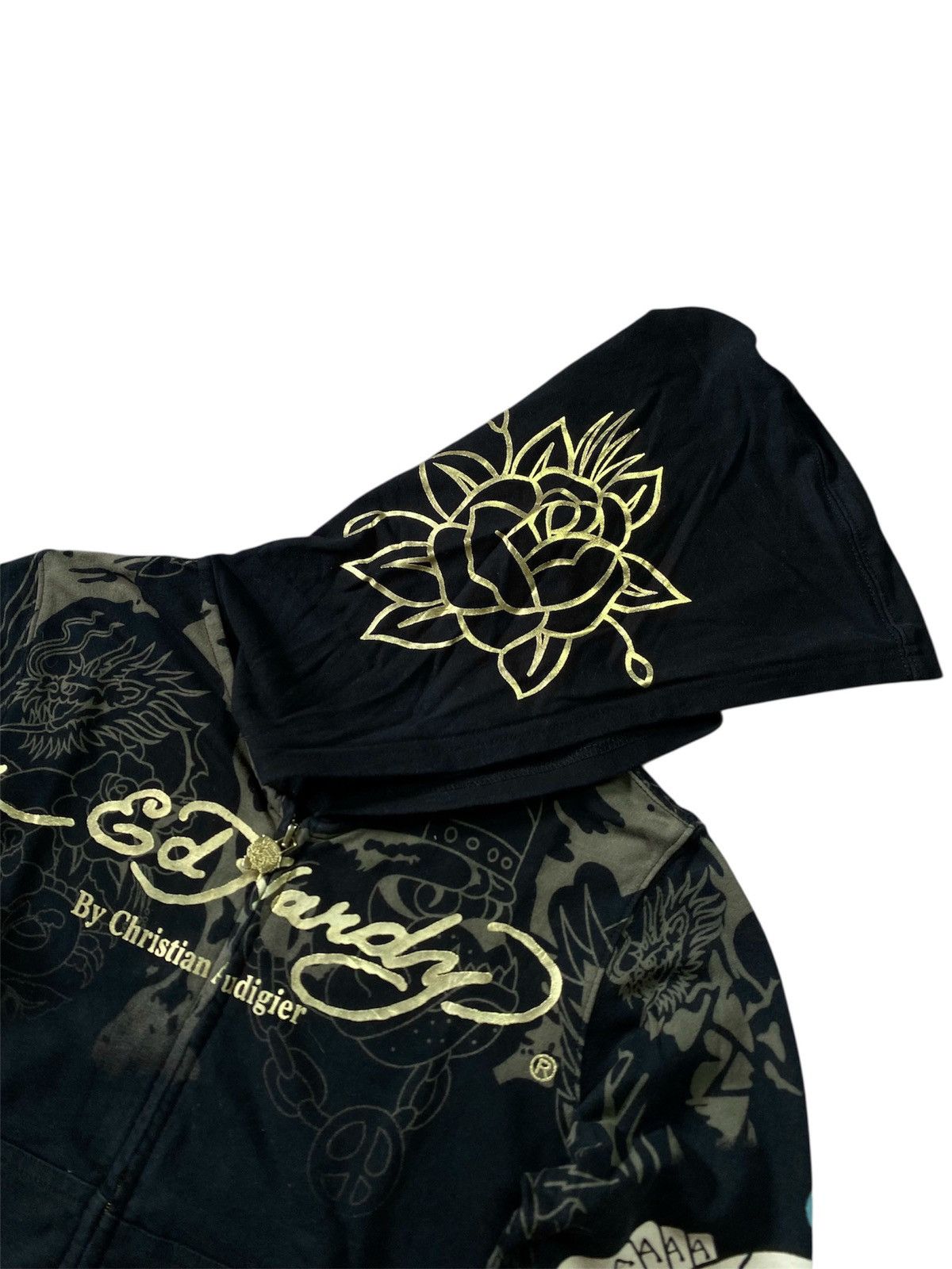 Ed Hardy Y2k Ed Hardy skull ifsixwasnine style zip hoodie Size US S / EU 44-46 / 1 - 5 Thumbnail