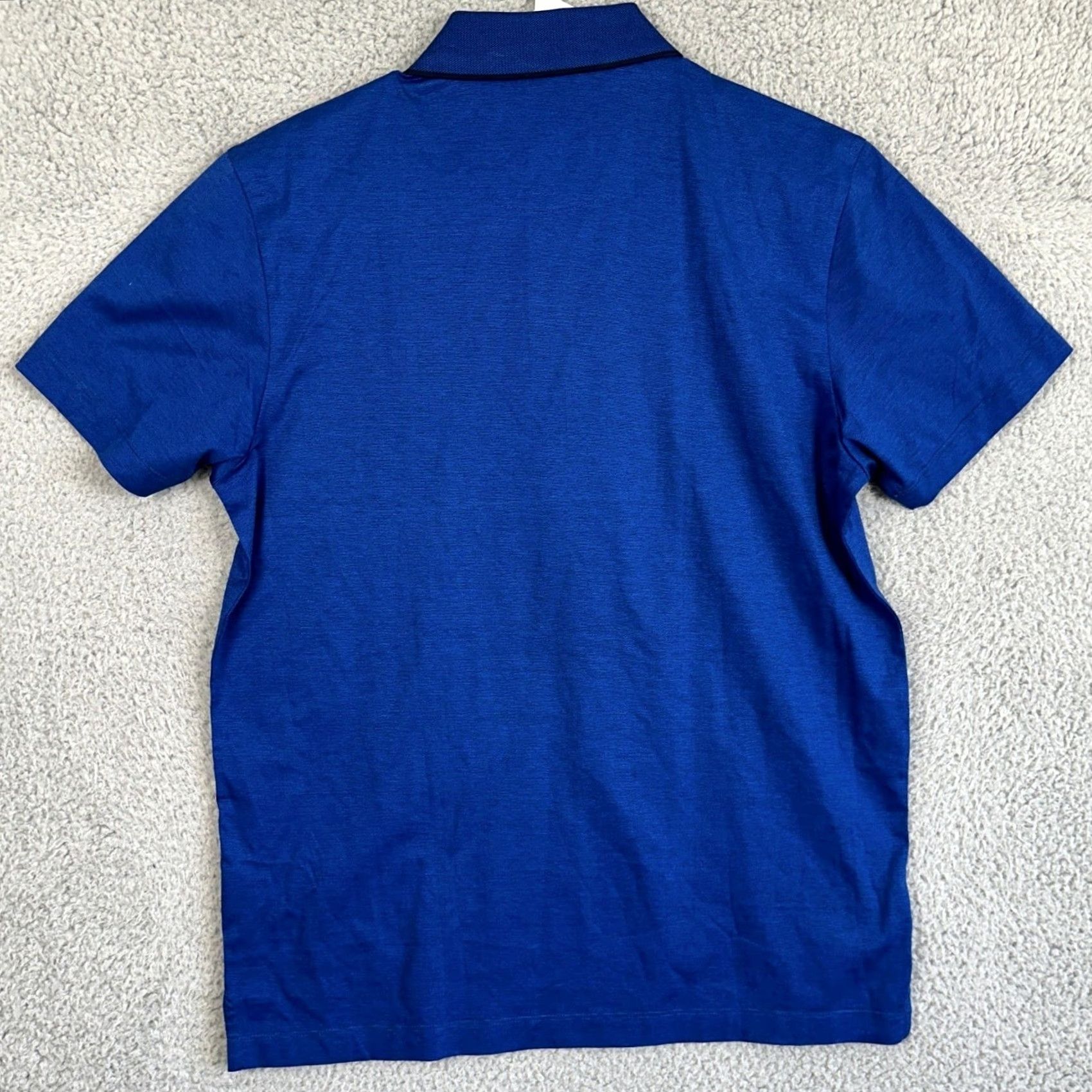 Arrow Arrow Golf Polo Shirt Mens Large Blue Rugby 100% Cotton Short Sleeve Size US L / EU 52-54 / 3 - 2 Thumbnail
