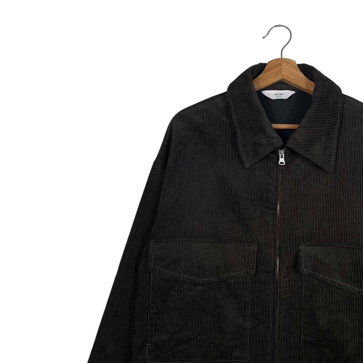 Japanese Brand WYM LIDNM Dark Brown Work Corduroy Jacket #1842-C80 Size US L / EU 52-54 / 3 - 6 Thumbnail