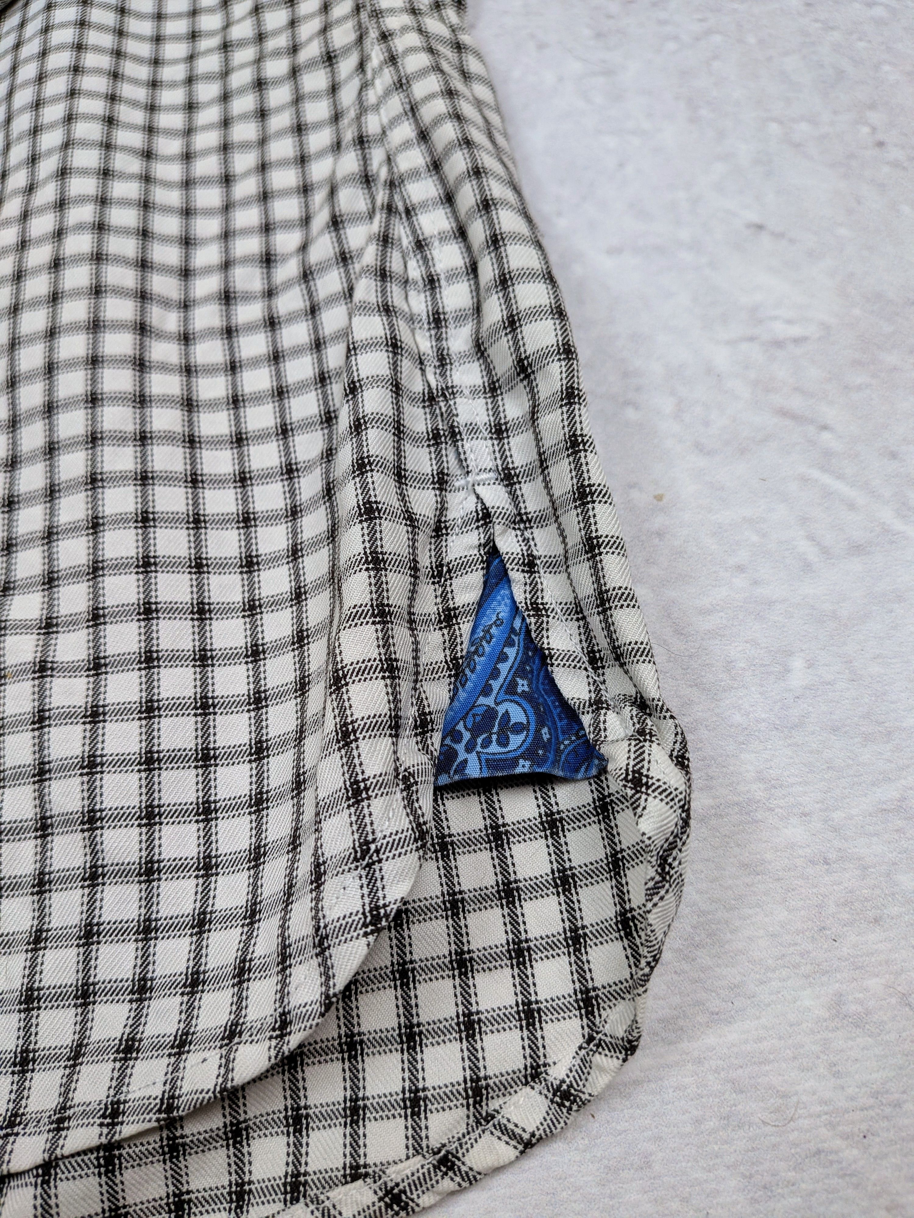Tommy Hilfiger Tommy Hilfiger Vintage Y2K Checkered Shirt Size L/XL Size US L / EU 52-54 / 3 - 5 Thumbnail