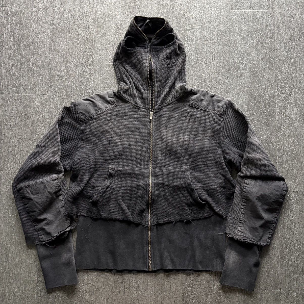 PROJECT G/R Protocol Index STRIPE POLO HOODIE PROJECT GR stk size