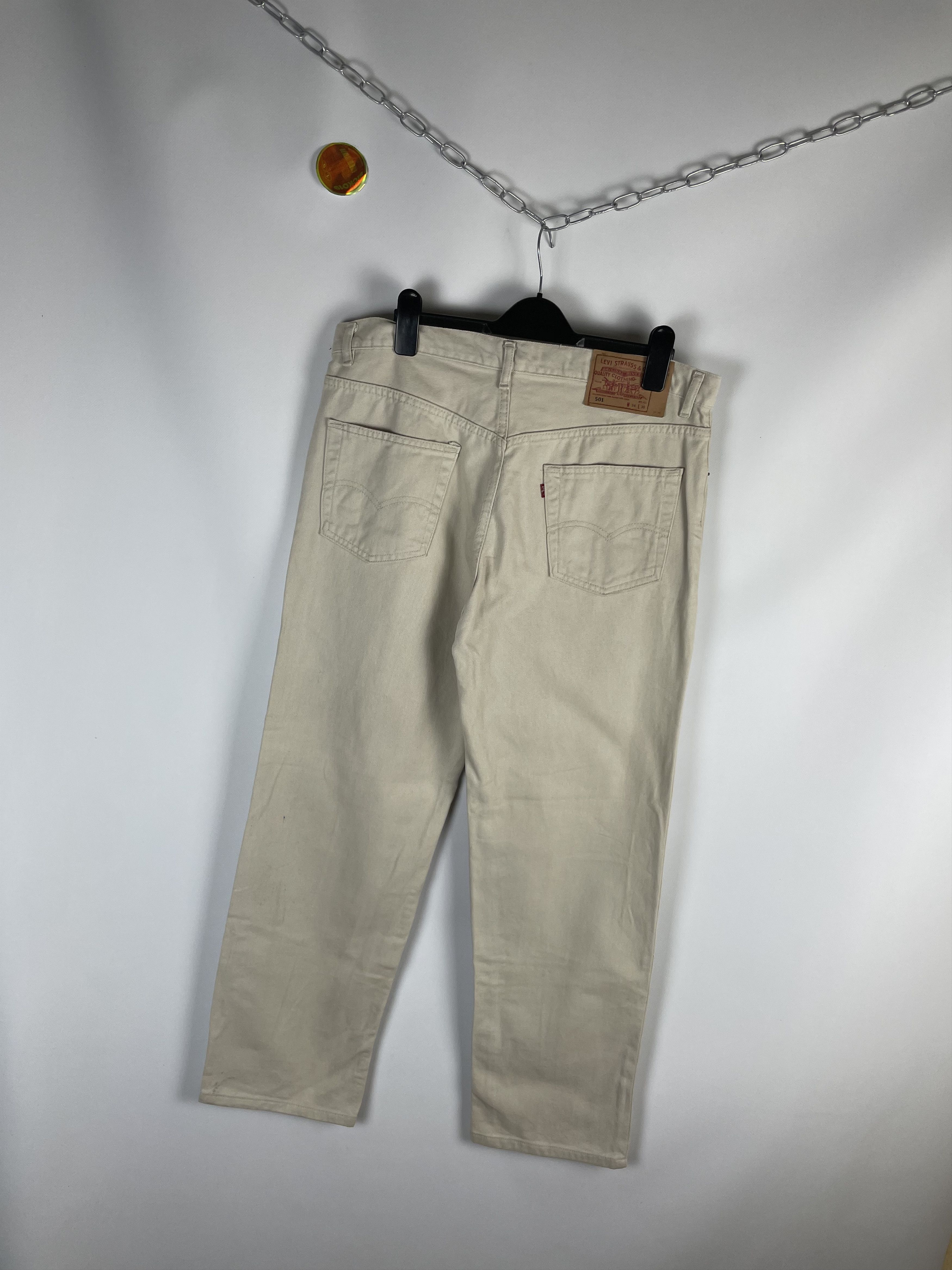 Levi's Vintage 90s Levi's Pants Denim 501 Jeans Size US 34 / EU 50 - 2 Thumbnail