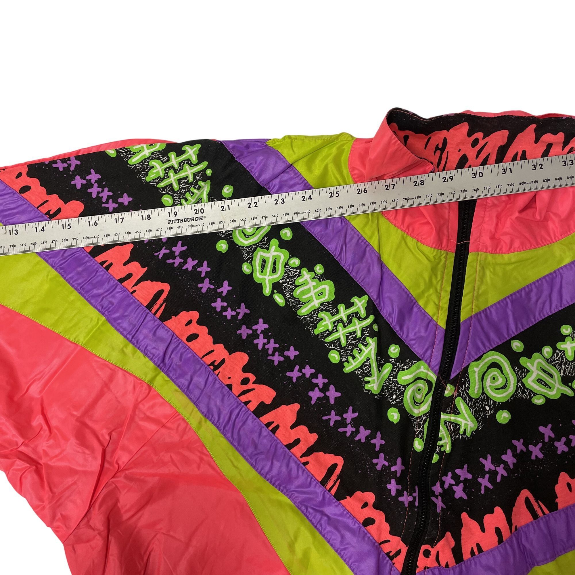 Ocean Pacific NOS New Vtg Ocean Pacific NEON Pink REVERSIBLE Windbreaker Size US M / EU 48-50 / 2 - 11 Thumbnail