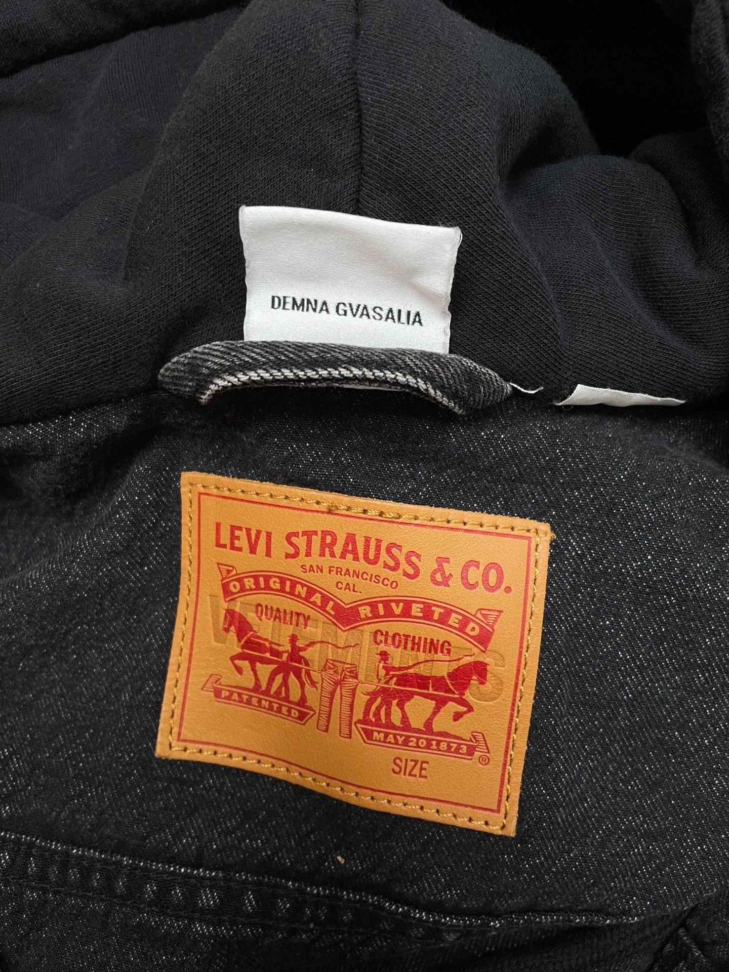 Levi's Vetements x Levi's 18 Denim Jacket S Size US S / EU 44-46 / 1 - 3 Thumbnail