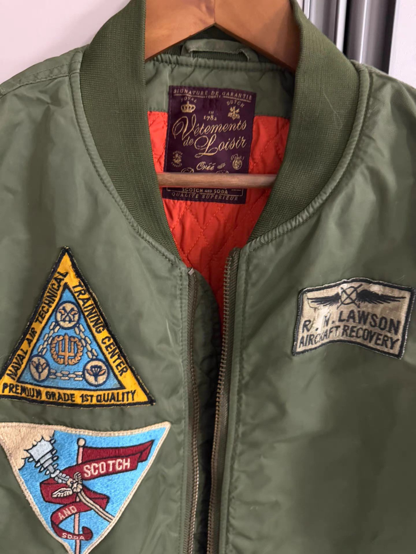 Scotch & Soda Scotch & Soda Bomber Jacket K18 Size US L / EU 52-54 / 3 - 2 Thumbnail