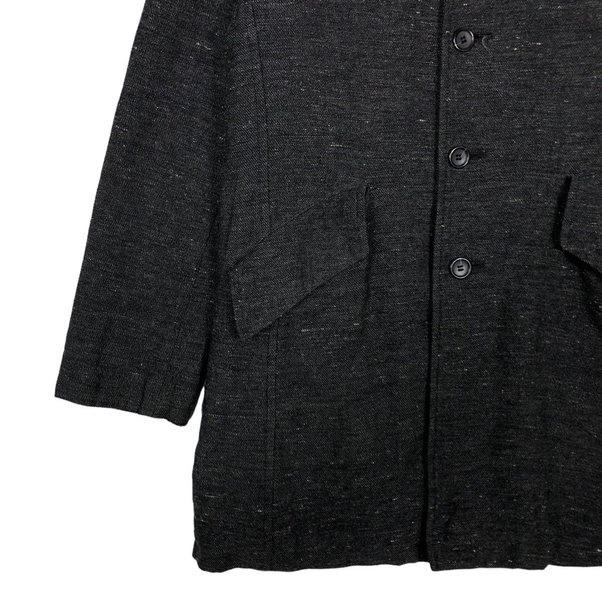 PPFM 🔥Vtg Wool Long Jacket Herringbone PPFM Japan Made Size US M / EU 48-50 / 2 - 4 Thumbnail
