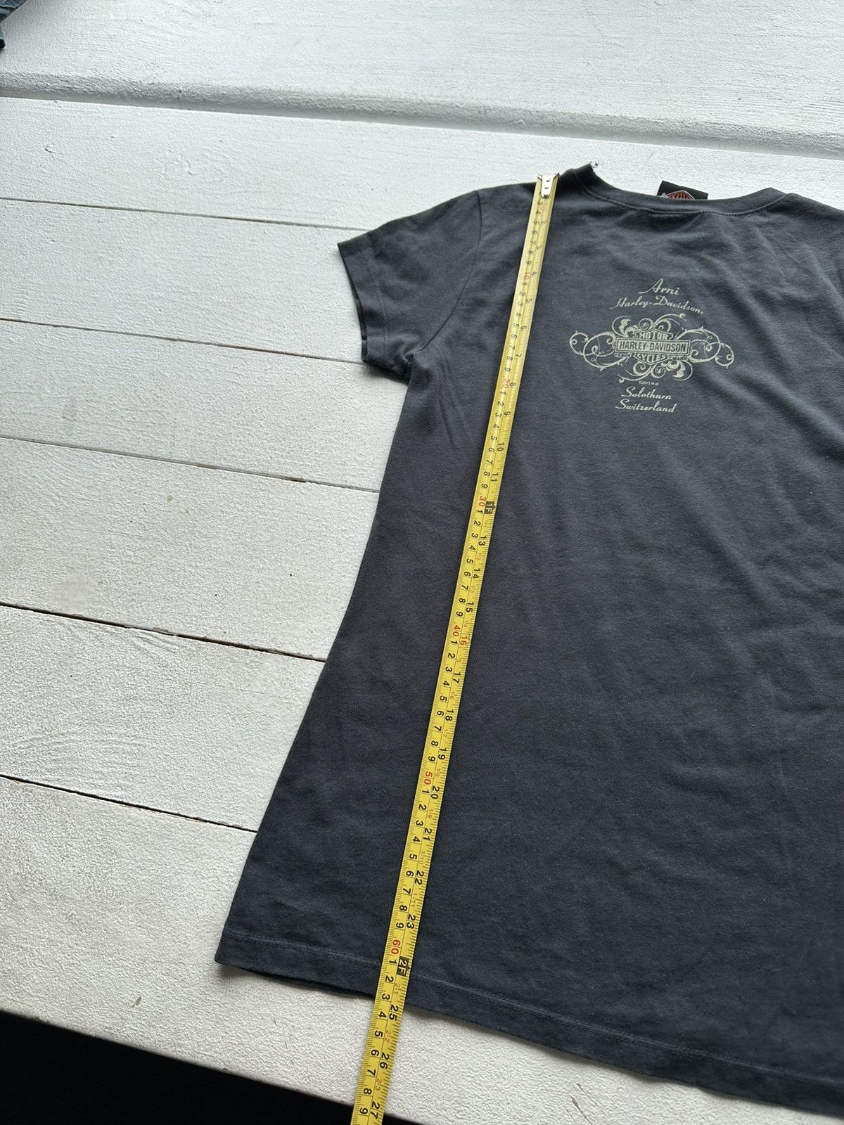 Harley Davidson × Vintage 🚨Vintage 90s Harley Davidson LOGO long sleeve avant garde Size M / US 6-8 / IT 42-44 - 8 Thumbnail