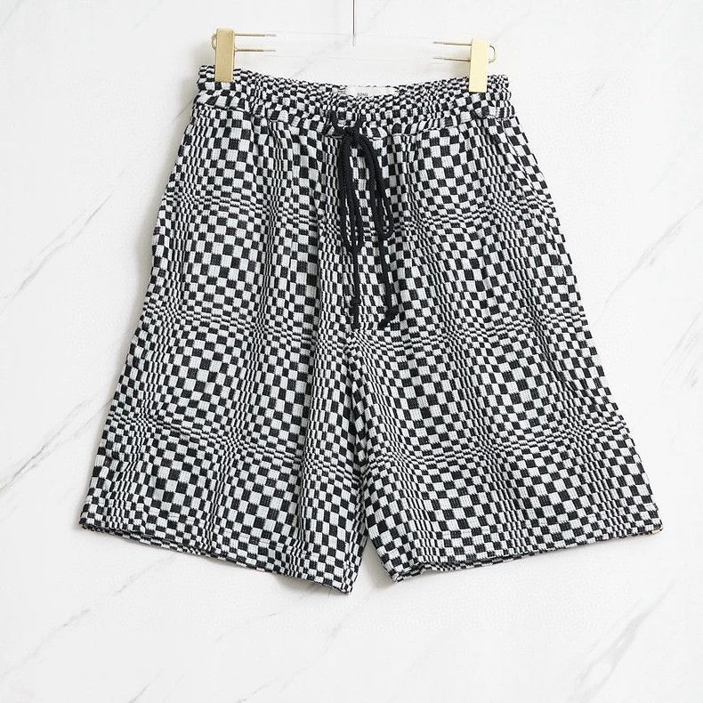 Song For The Mute Song For The Mute checkered casual shorts Size US 30 / EU 46 - 1 Thumbnail
