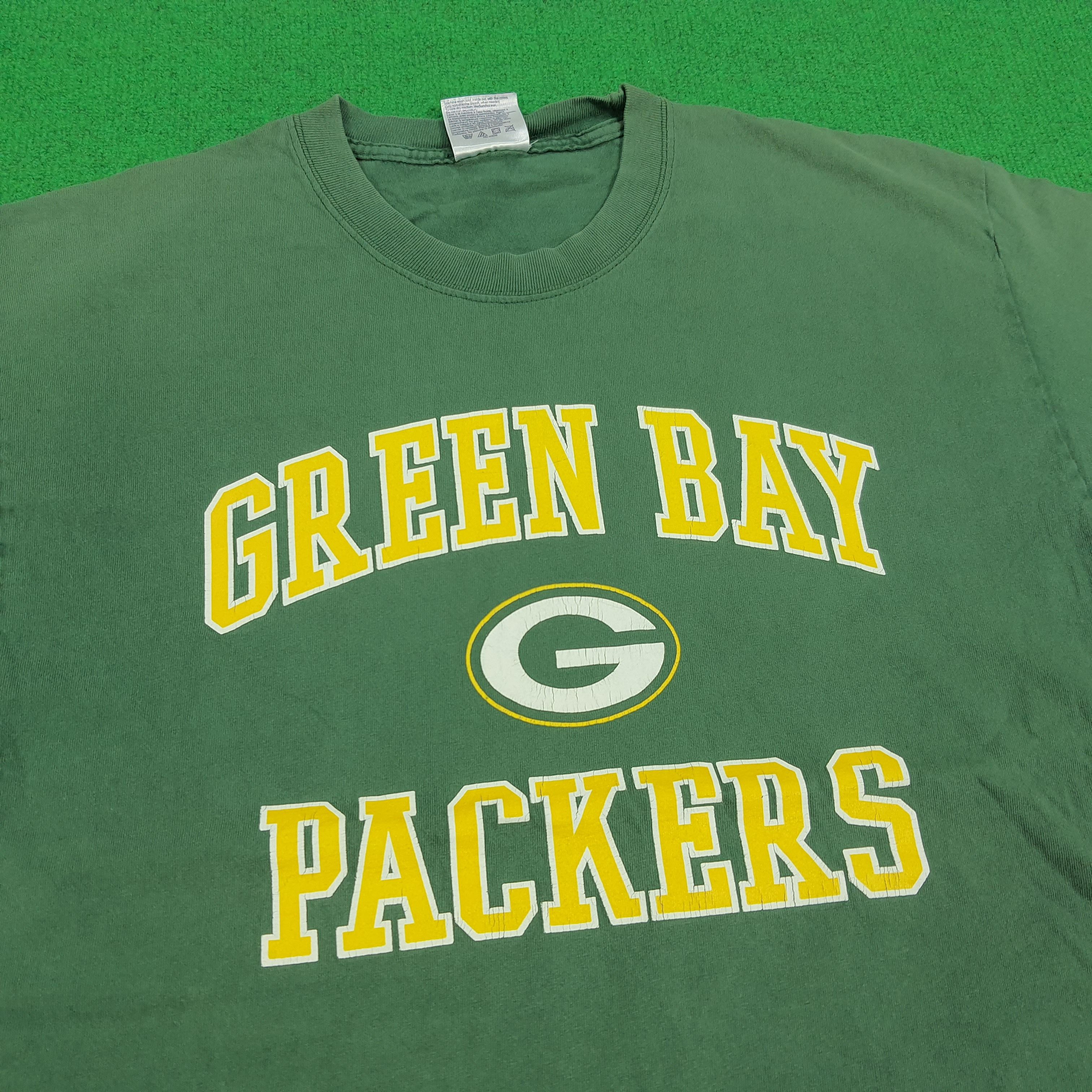 NFL × Vintage Vintage Green Bay Packers NFL Sports Team Tshirt Size US M / EU 48-50 / 2 - 2 Thumbnail
