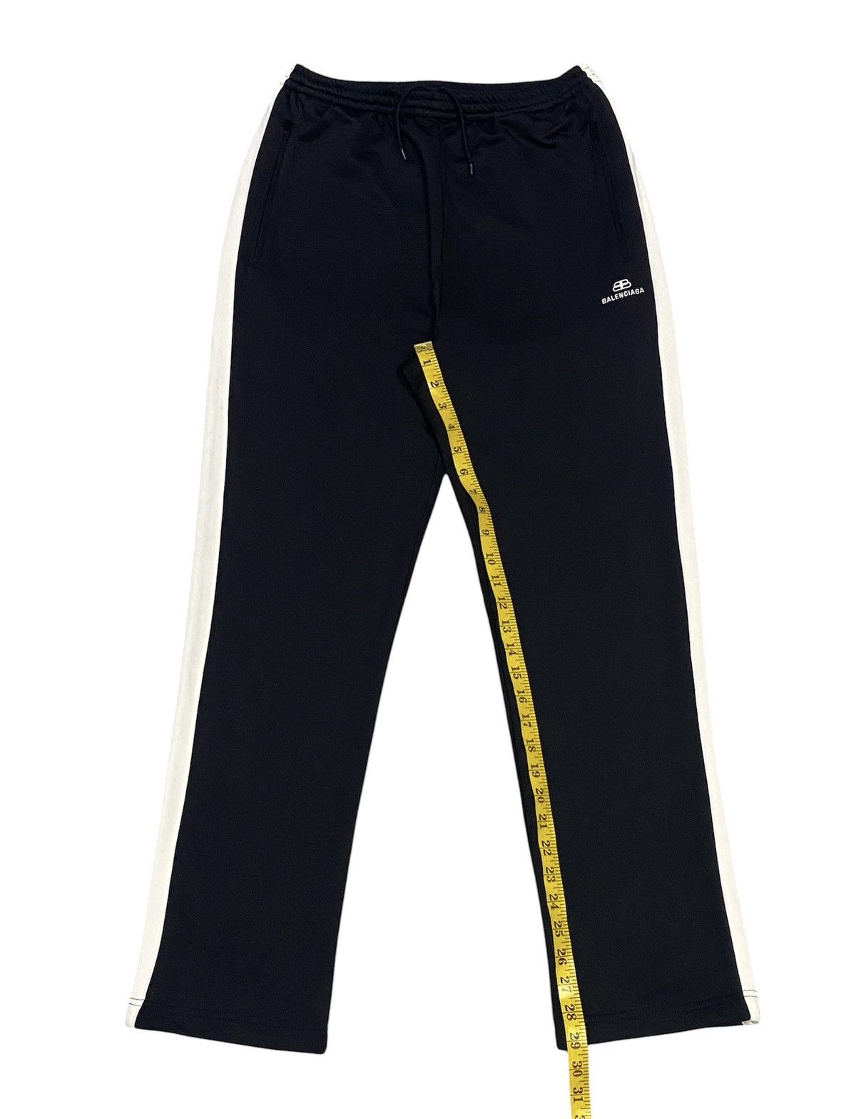 Balenciaga Balenciaga BB Embroidered Black Tracksuit Stretchable Pants Size US 33 - 19 Thumbnail