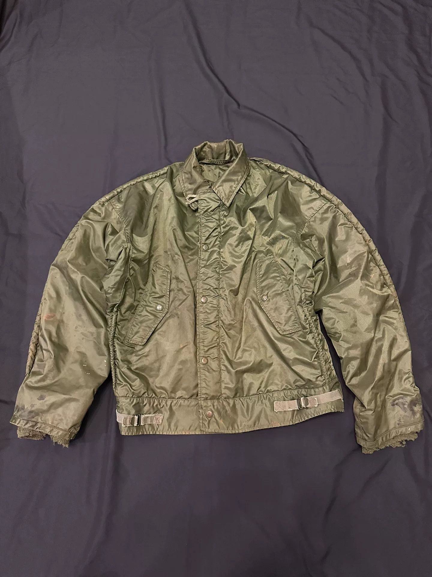 Vintage vintage 60s a1 deck jacket outerwear Size US M / EU 48-50 / 2 - 1 Thumbnail