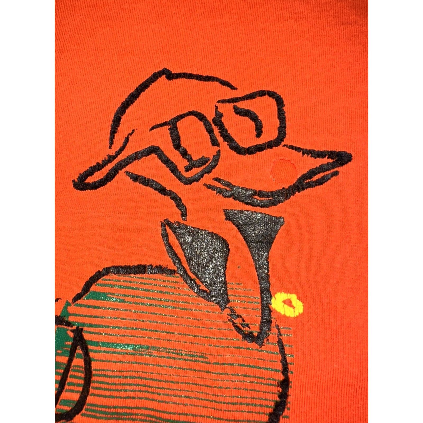 Vintage Fashion Geek Orange Duck T-Shirt XXL Men’s Size US XXL / EU 58 / 5 - 2 Thumbnail