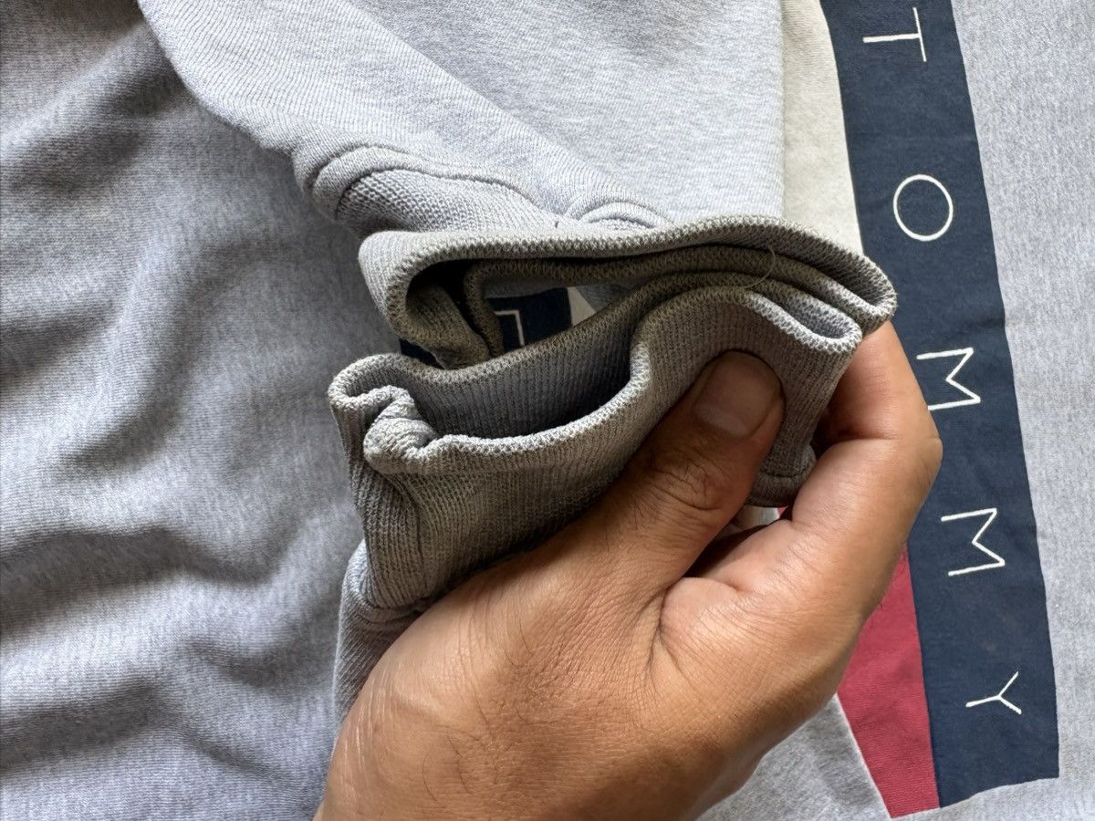 Tommy Hilfiger TOMMY HILFIGER Big Logo Oversized Sweatshirt Jumper Crewneck Size US L / EU 52-54 / 3 - 5 Thumbnail