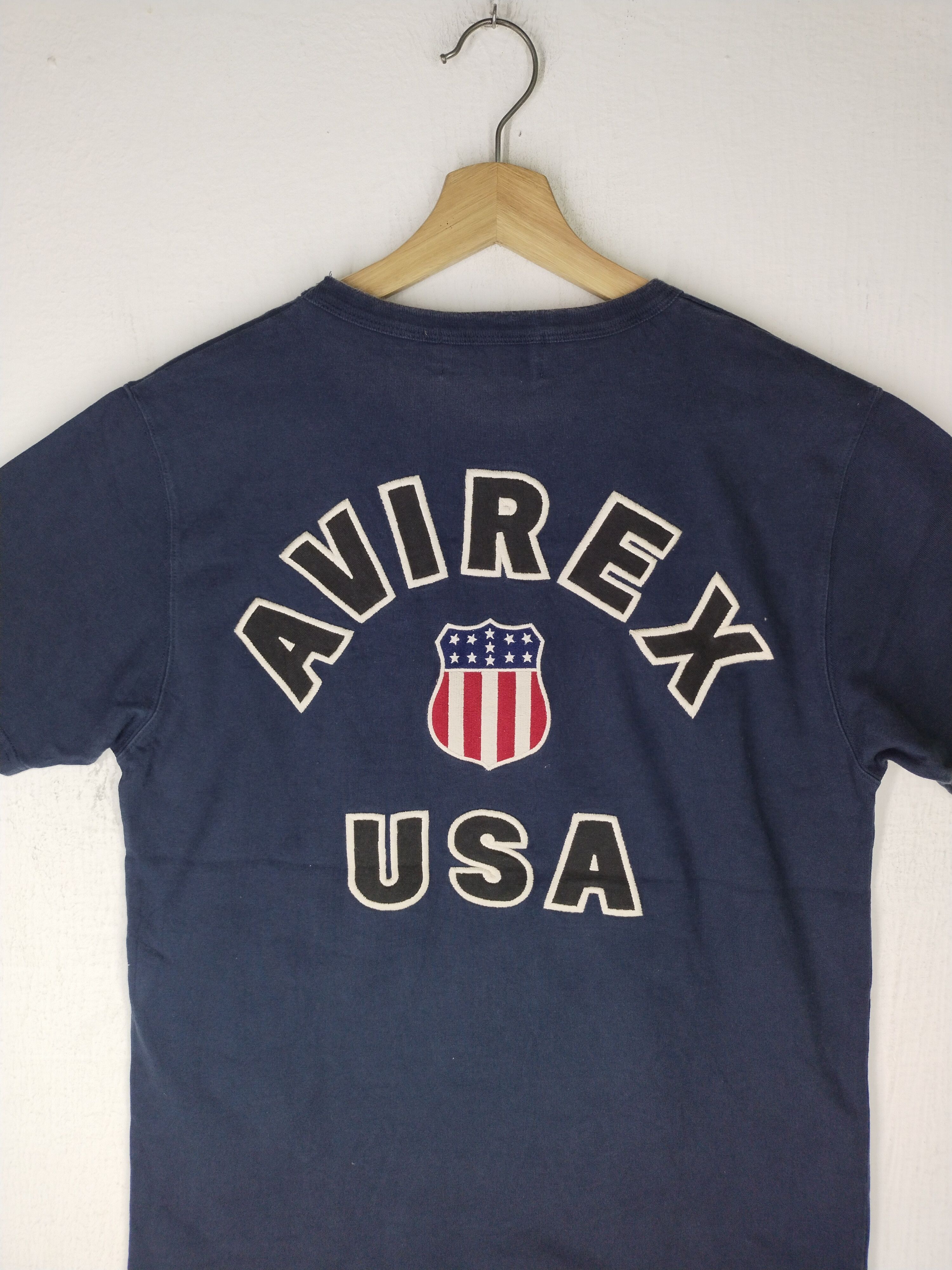 Avirex Vintage Embroidery Avirex USA Shirt Tee Size US M / EU 48-50 / 2 - 7 Thumbnail