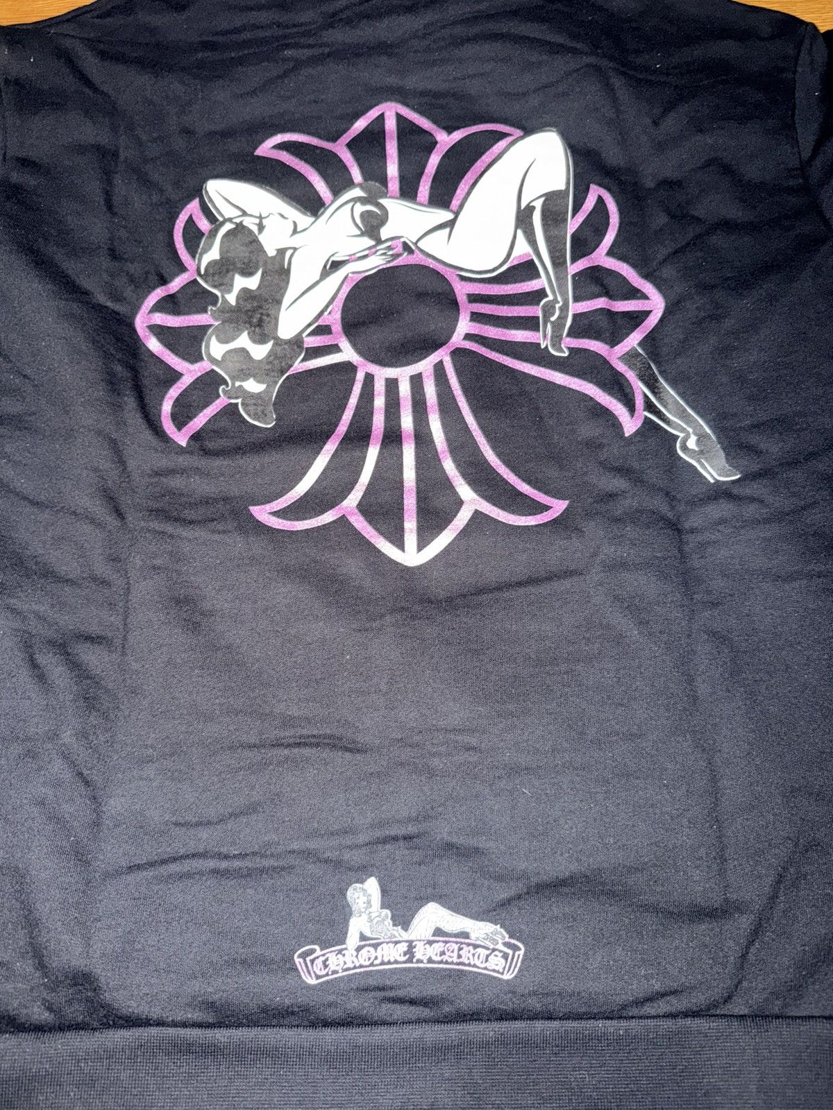 Chrome Hearts × Deadly Doll Chrome Hearts Deadly Doll Hoodie Black Size XS Size US XS / EU 42 / 0 - 8 Thumbnail
