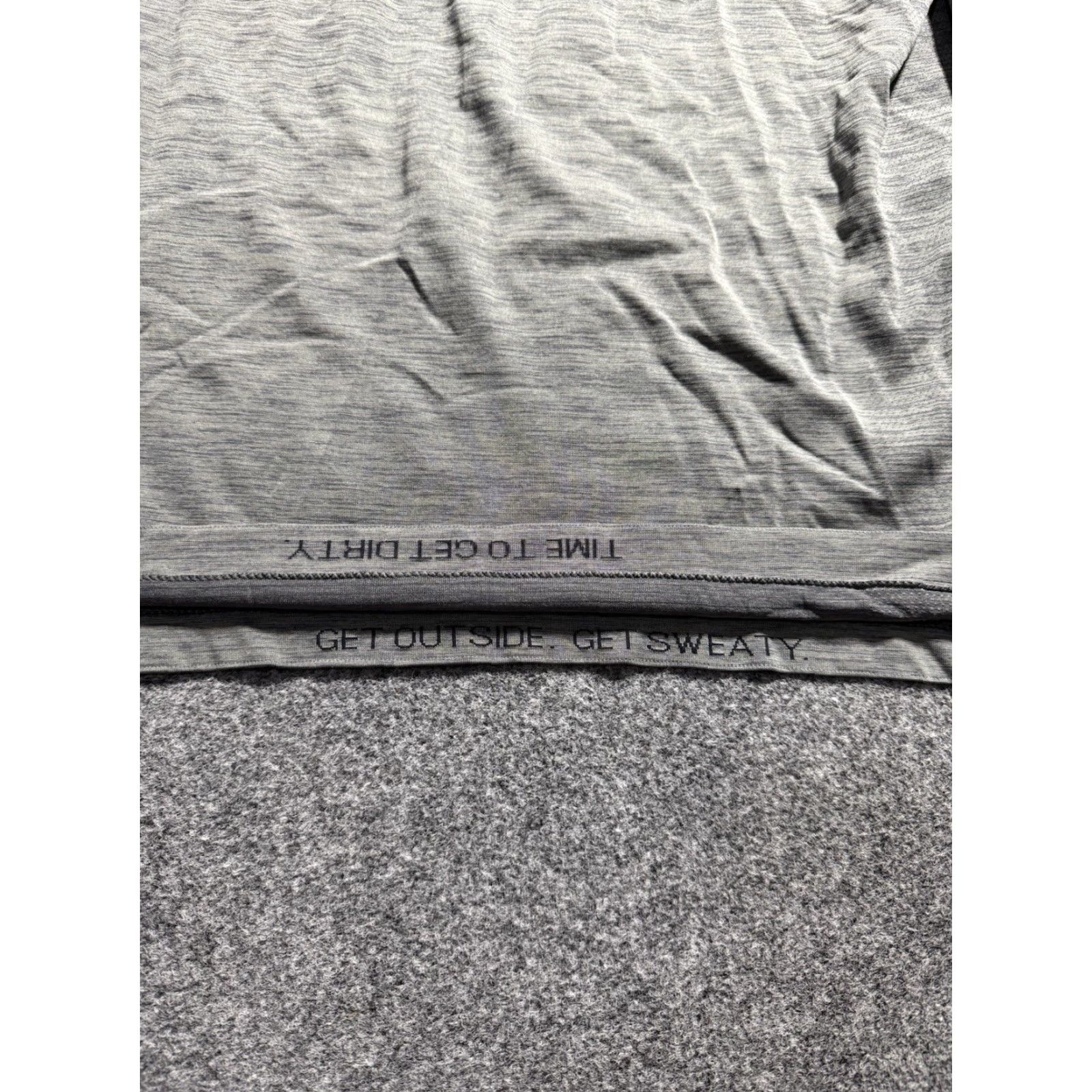Lululemon Lululemon Mens Metal Vent Tech Half Zip Sweatshirt Pullover M Gray Medium Size US M / EU 48-50 / 2 - 5 Thumbnail
