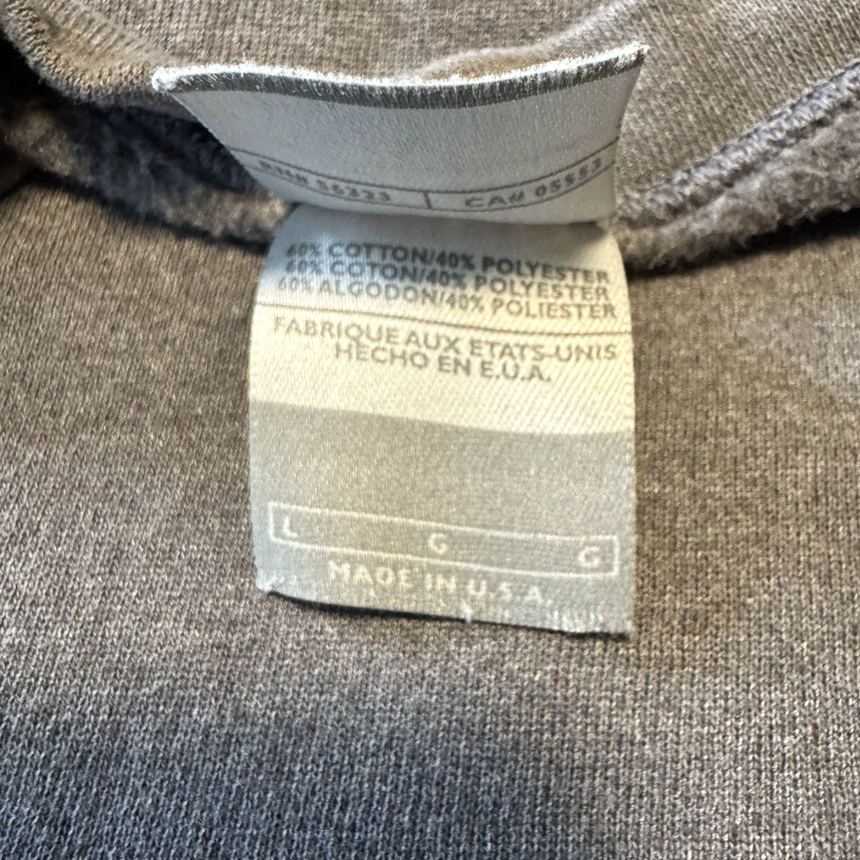 Nike VINTAGE Nike Sweatshirt Mens Large Gray Crewneck Swoosh Logo 90’s Silver Tag Size US L / EU 52-54 / 3 - 4 Thumbnail