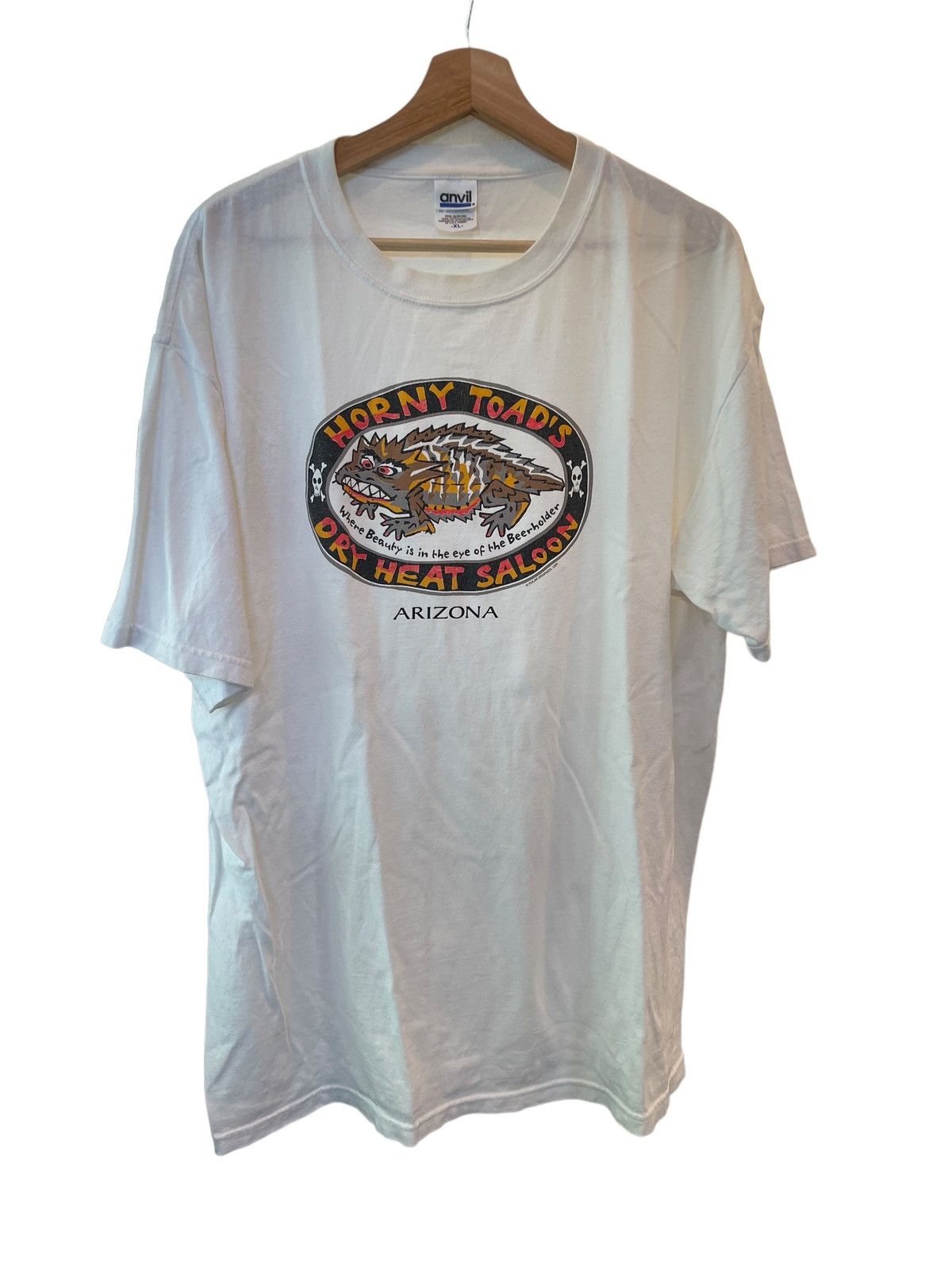 Vintage Vintage Horny Toad's Dry Heat Saloon Humor T-shirt | Grailed