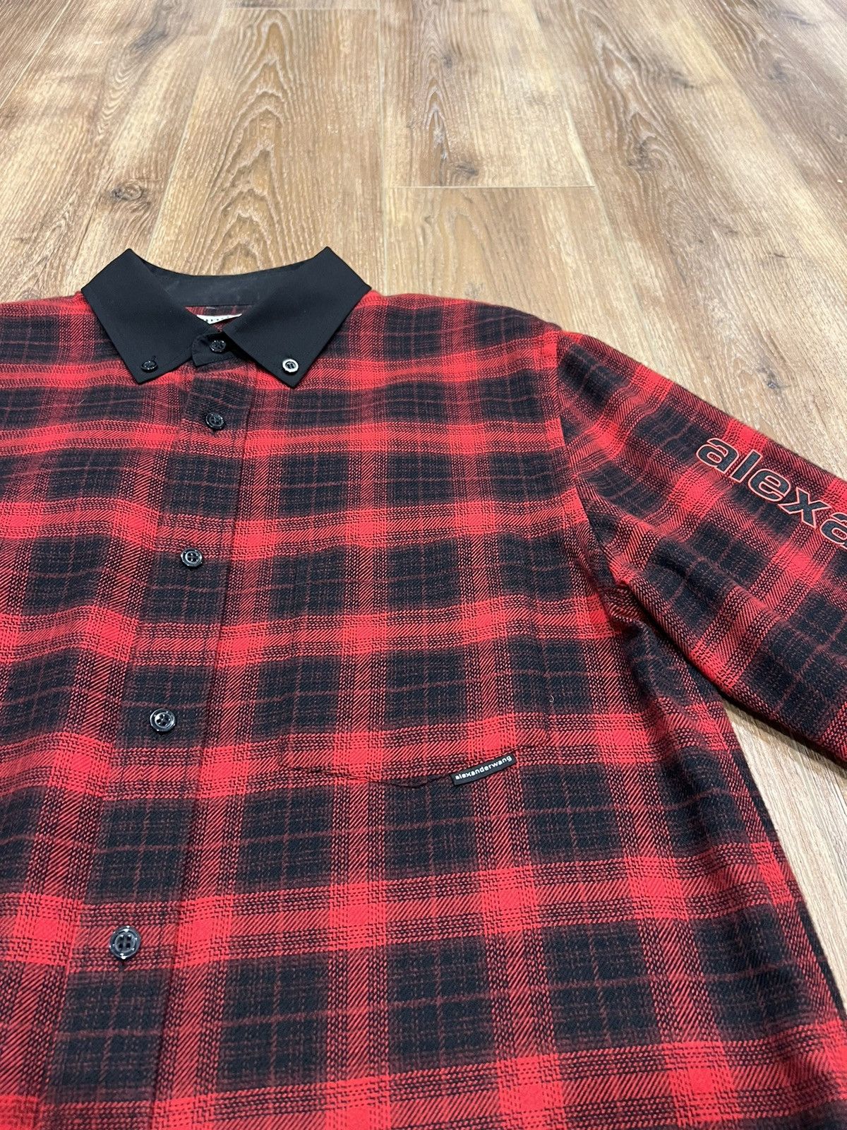 Alexander Wang Oversized Embroidered Flannel Size US S / EU 44-46 / 1 - 2 Thumbnail