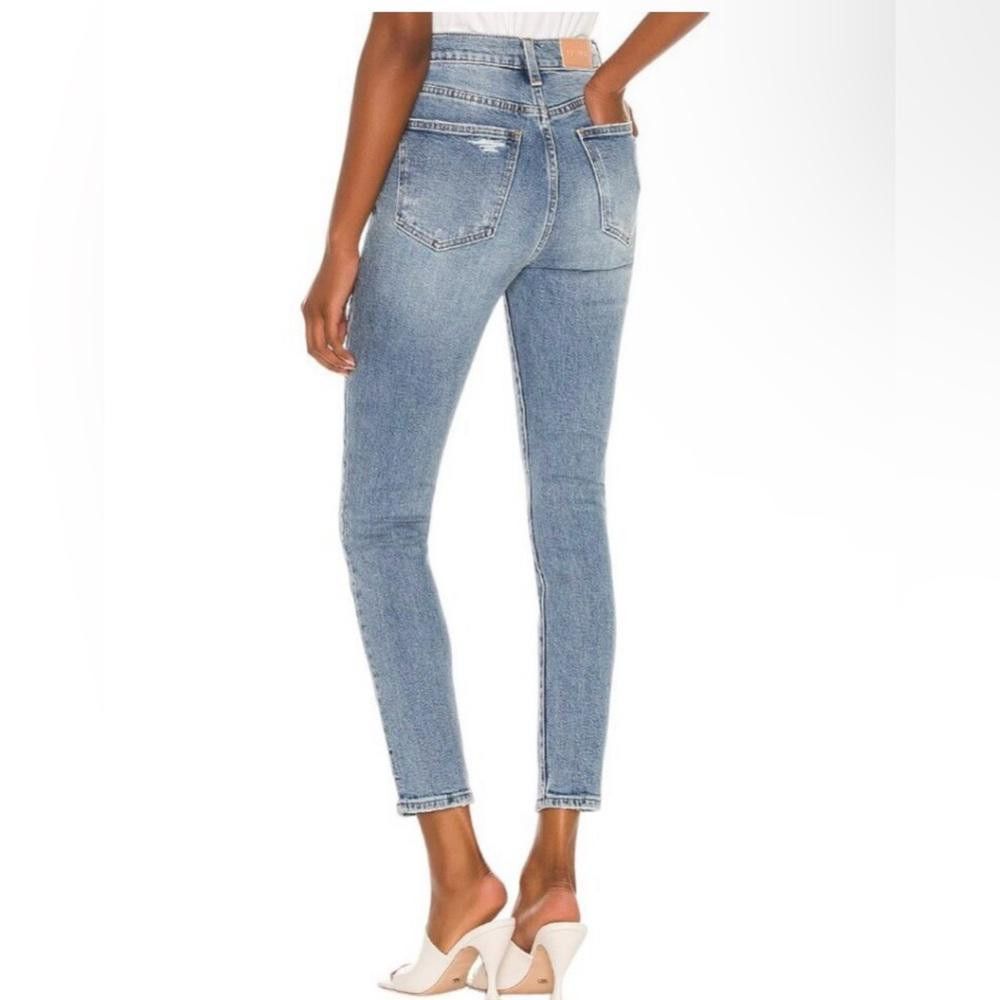 Designer Pistola Cara High rise vintage skinny jeans size 26 Size 26" / US 2 / IT 38 - 2 Thumbnail
