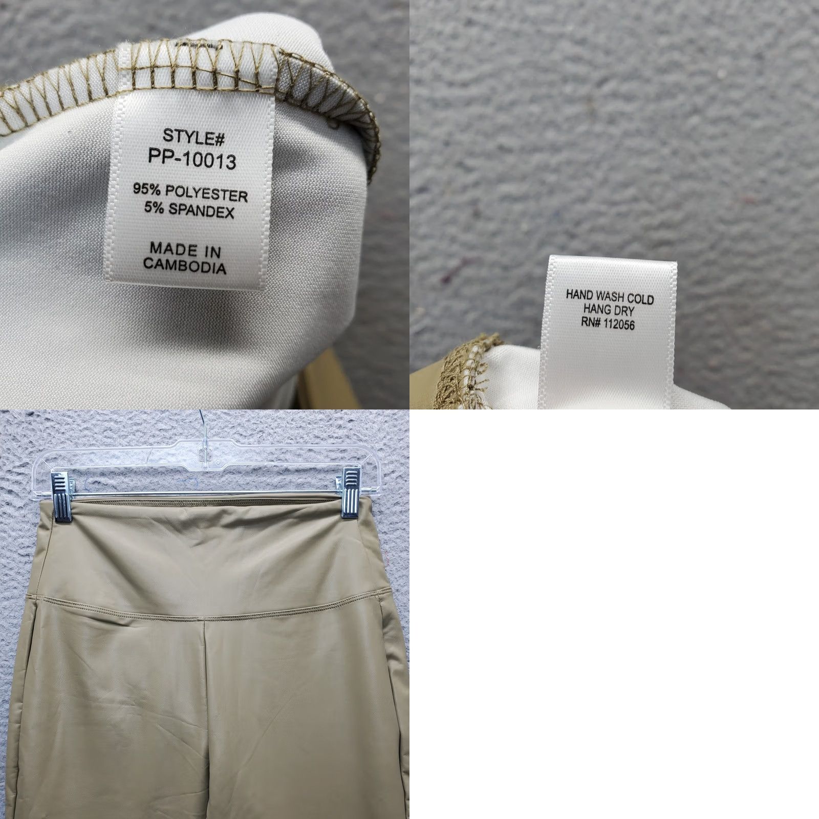Vintage Zenana Womens Leggings Shirt? Size 32" / US 10 / IT 46 - 8 Thumbnail