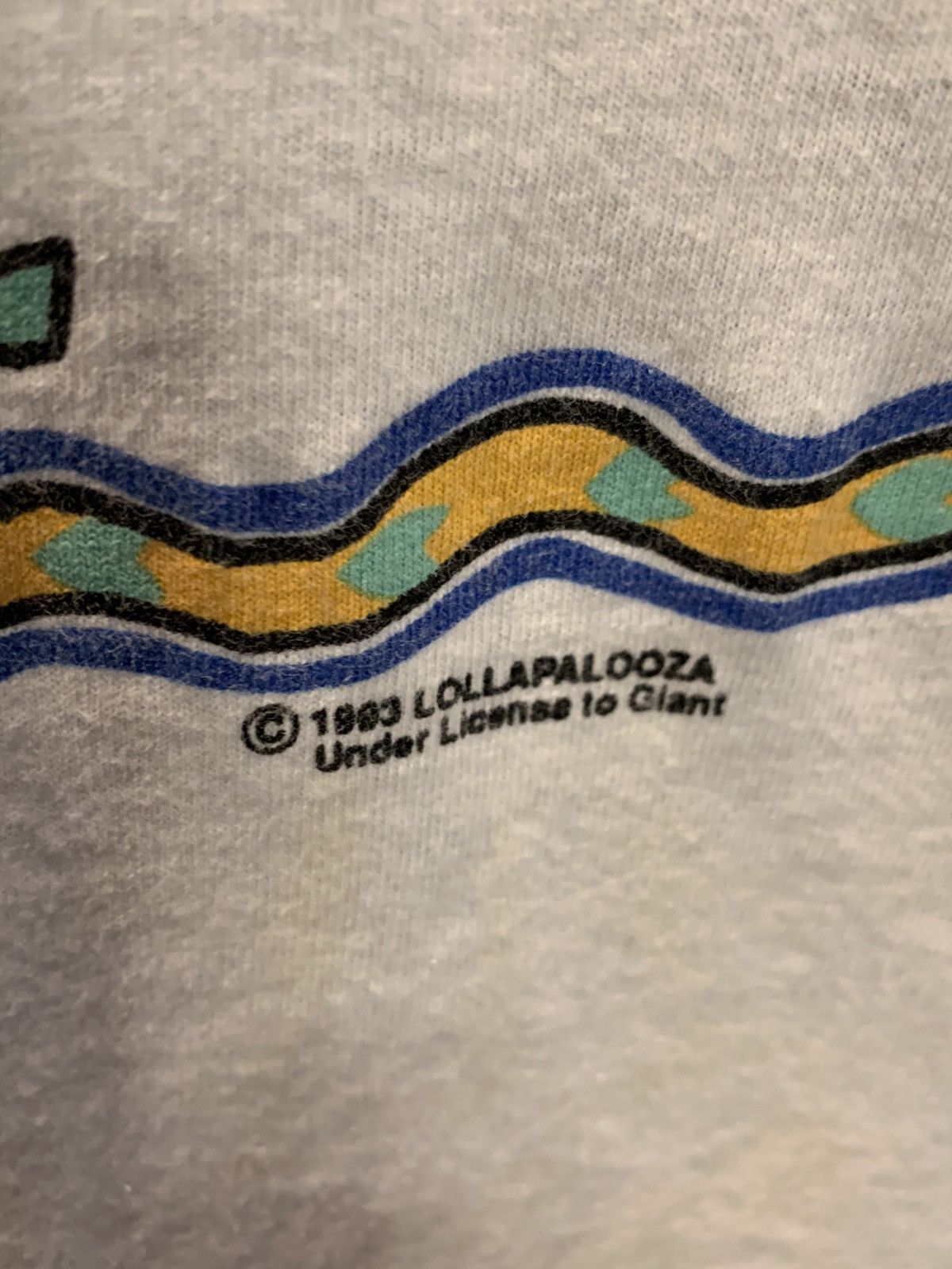 Band Tees × Giant × Vintage *RARE* Vintage 1993 Lollapalooza Single Stitch Giant T-Shirt Size US XL / EU 56 / 4 - 7 Thumbnail