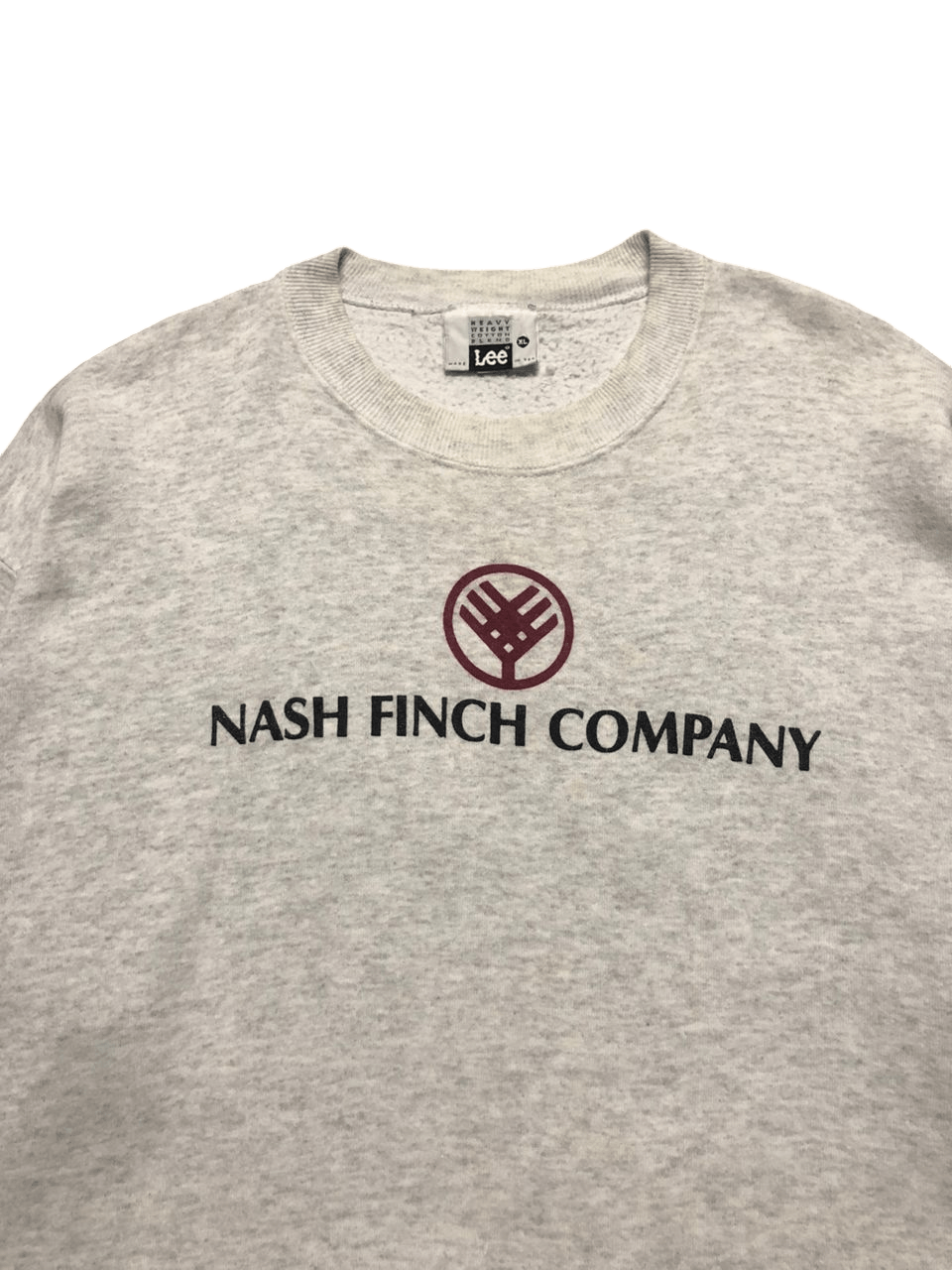 Lee × Vintage Vintage 90s Lee x Nash Finch Company Crewneck Sweatshirt Size US XL / EU 56 / 4 - 3 Thumbnail