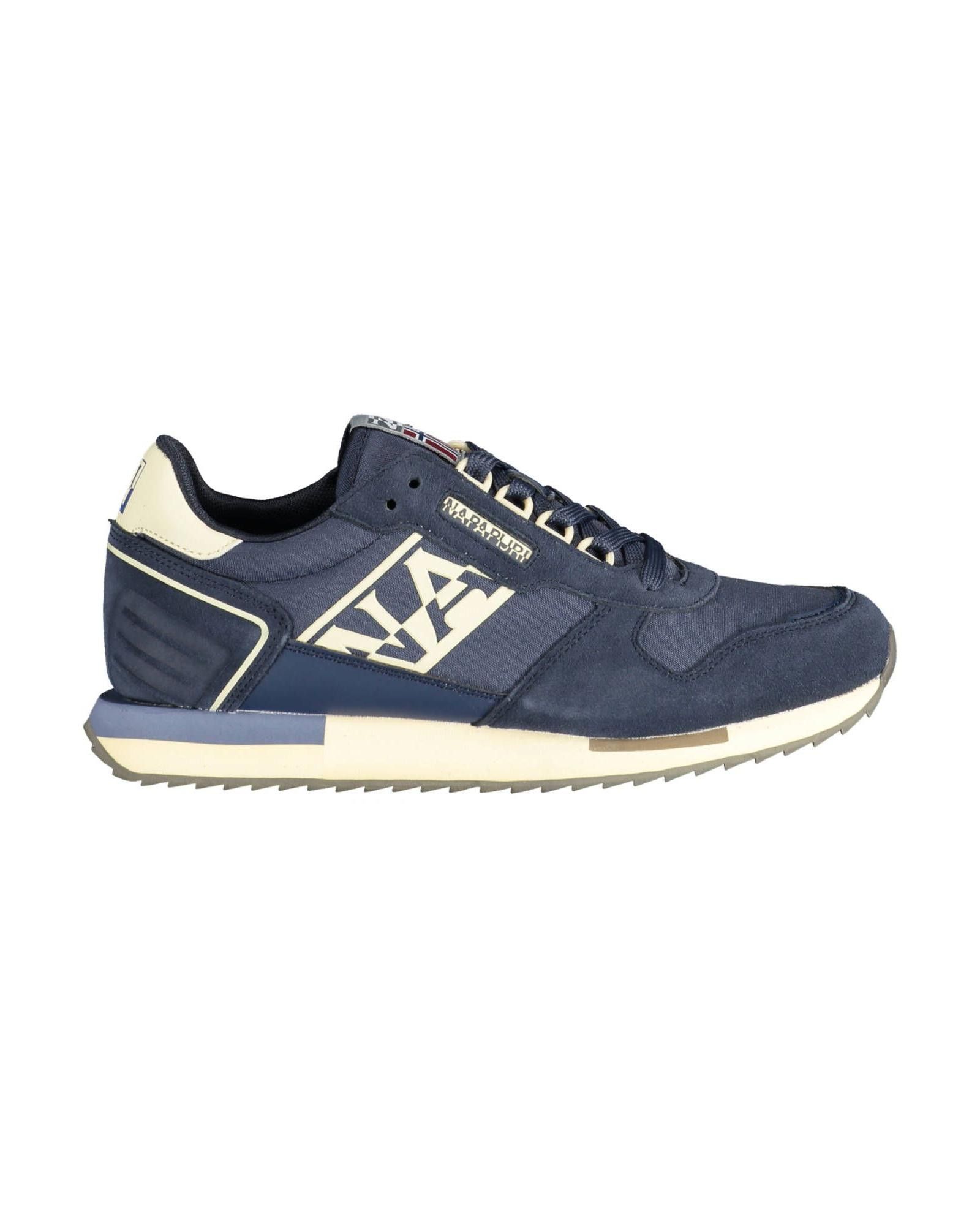 image of Napapijri Contrasting Details Blue Sneaker, Men's (Size 11)