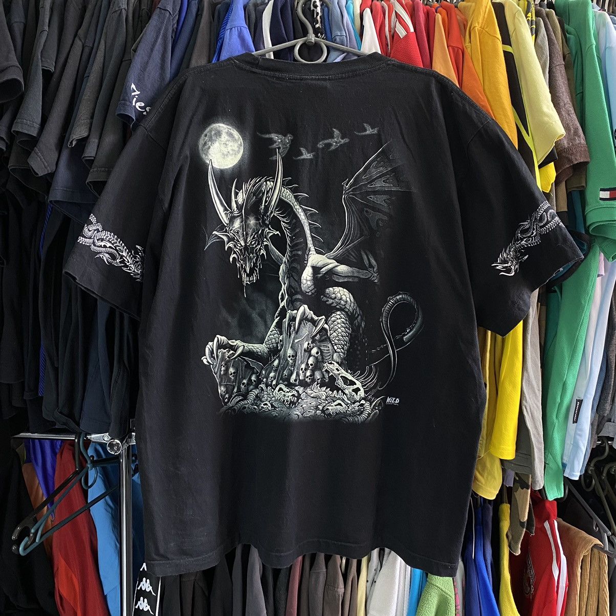 Band Tees Vintage Wild Big Graphic Dragon logo made in USA 90’s tee Size US XL / EU 56 / 4 - 2 Thumbnail