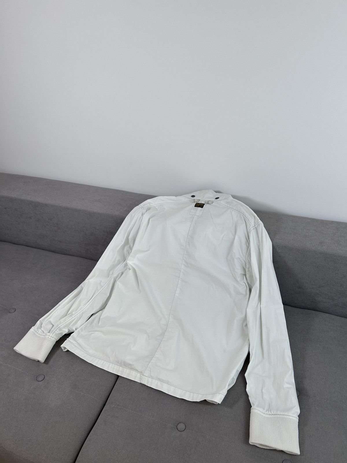 G-Star × Vintage G-STAR Raw Military Style Cargo Multi Pockets White Jacket Size US XL / EU 56 / 4 - 11 Thumbnail