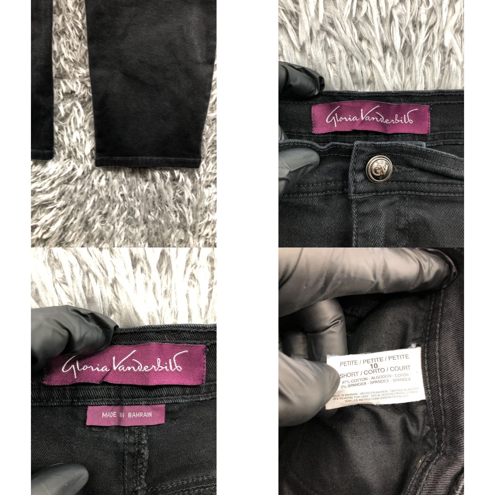 Gloria Vanderbilt VINTAGE Gloria Vanderbilt Capri Jeans Shirt? Size 32" / US 10 / IT 46 - 8 Thumbnail