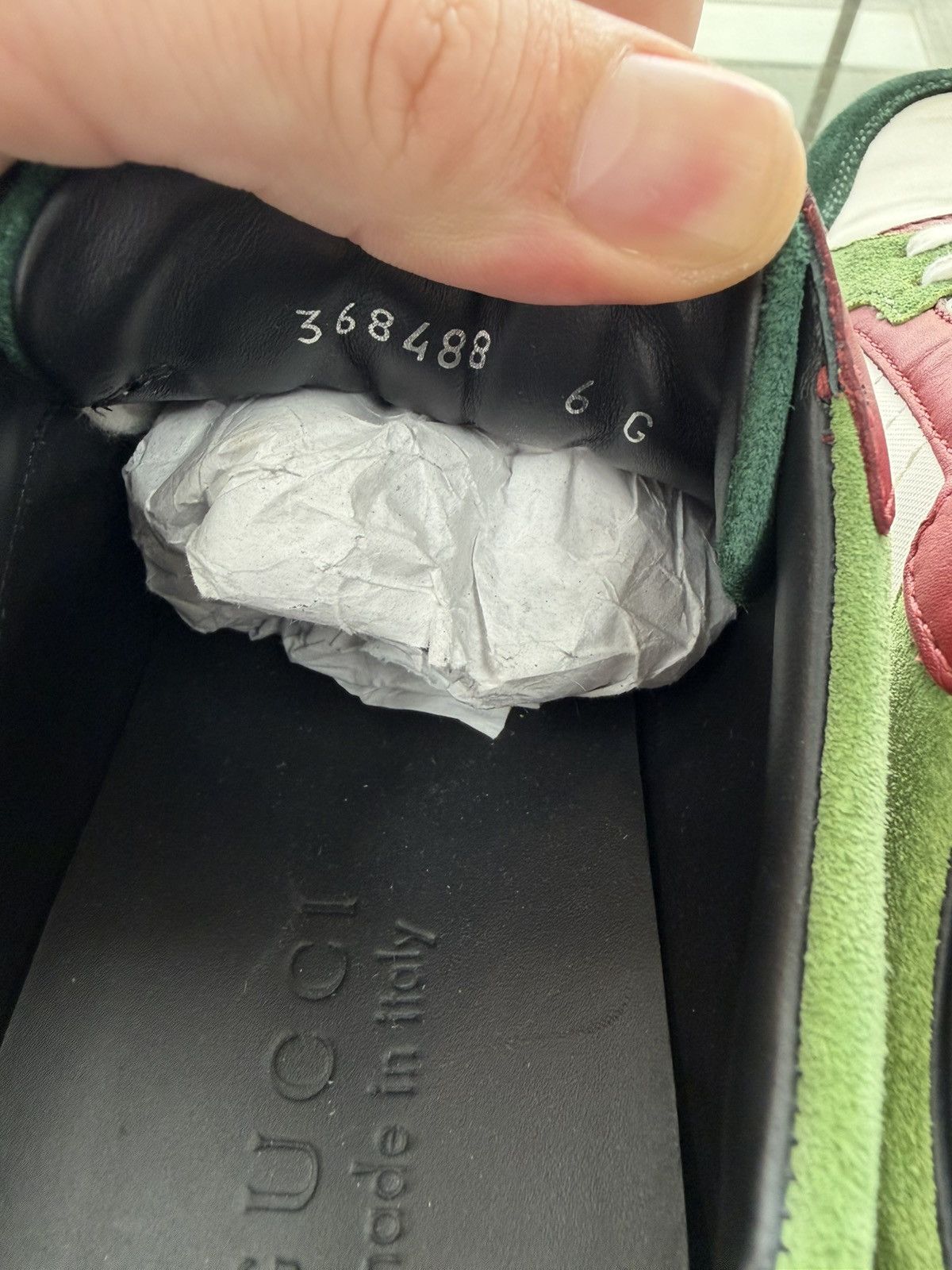 Gucci Suede Leather Trainer Size US 6 / EU 39 - 4 Thumbnail