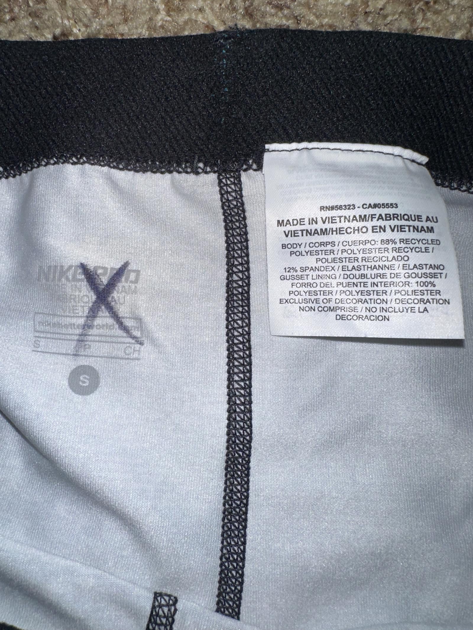 Nike Nike Women's Pro 3" Static Running Short 2015 Size 28" / US 6 / IT 42 - 4 Thumbnail