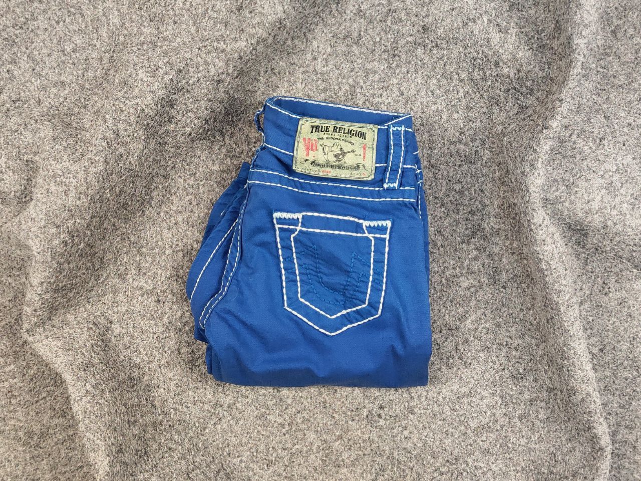 True Religion True Religion Geno Denim Slim Jeans Made in USA Y2K Style Size 28" / US 6 / IT 42 - 1 Thumbnail