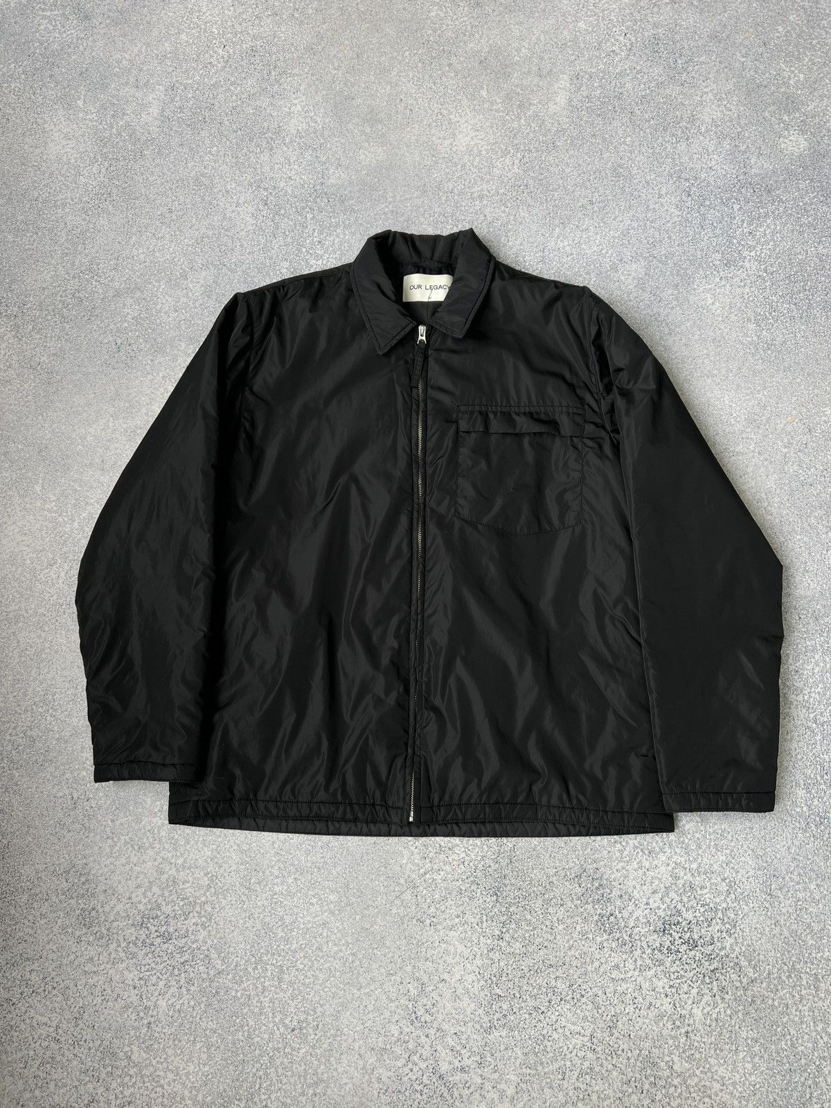 Our Legacy OUR LEGACY WHITE TORN TWILL JACKET SS15 | Grailed