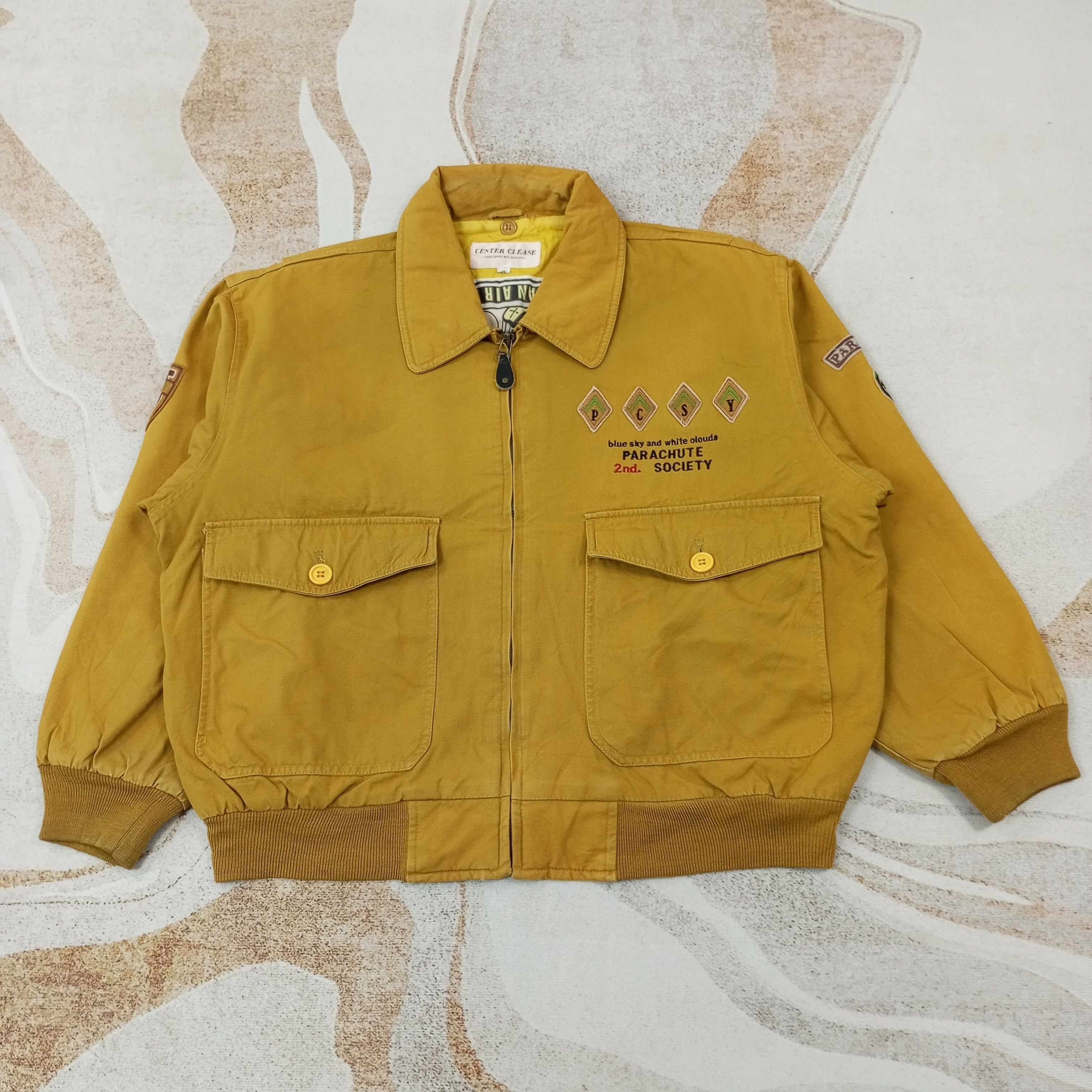 Vintage US Air Force Parachute Jacket c232n26 Size US XL / EU 56 / 4 - 3 Thumbnail