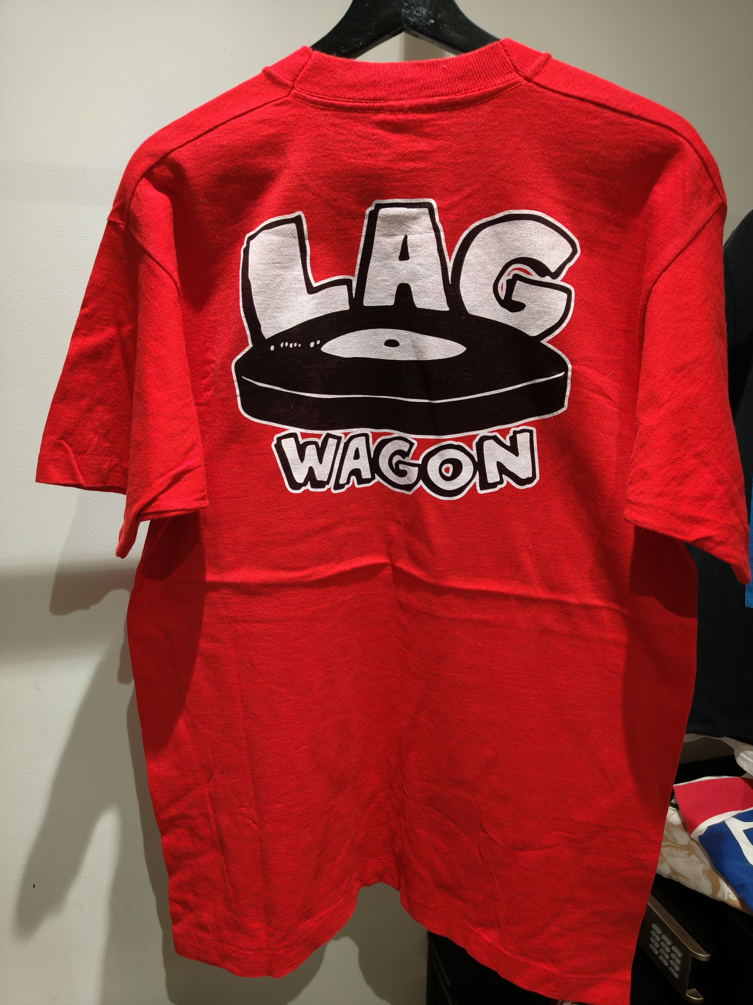 Band Tees Vintage 90s Lagwagon (Rip-off Fat wreck chords) shirt Size US L / EU 52-54 / 3 - 1 Thumbnail