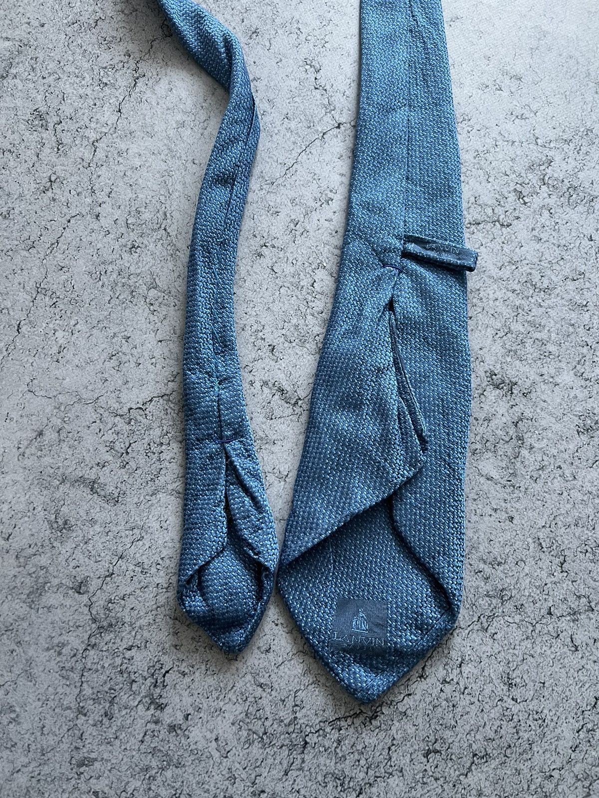 Lanvin Lanvin Silk Tie luxury Vintage Size ONE SIZE - 10 Thumbnail