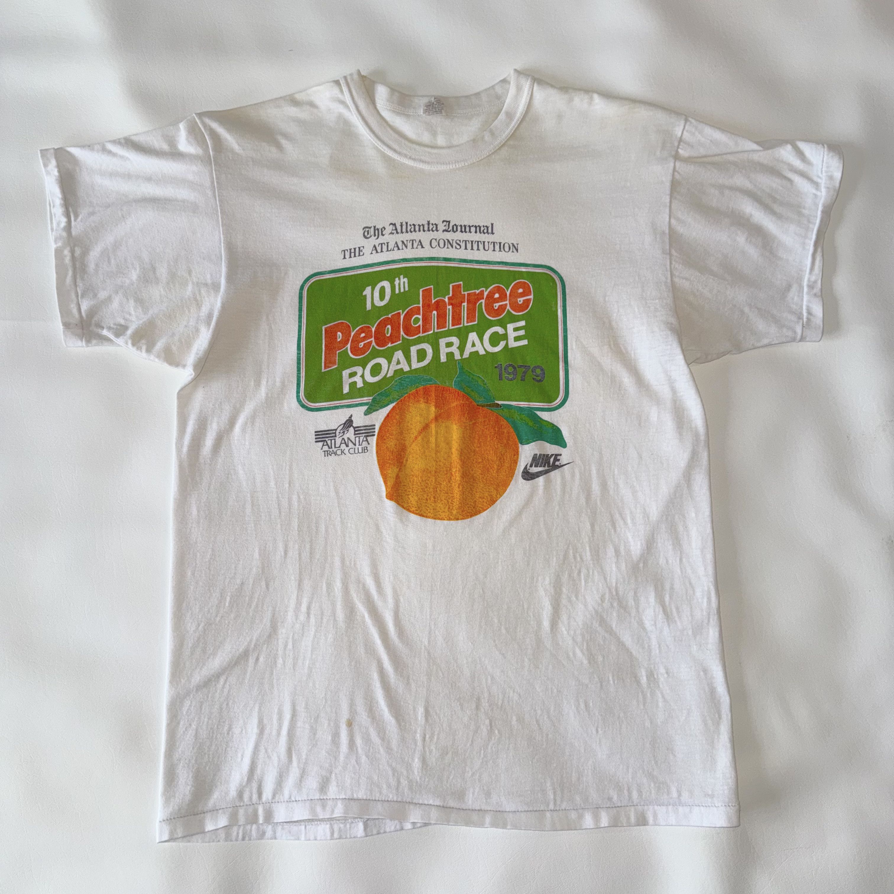 Nike VTG Atlanta Peachtree Road Race 1979 10th Running Nike 70s Size US S / EU 44-46 / 1 - 1 Thumbnail